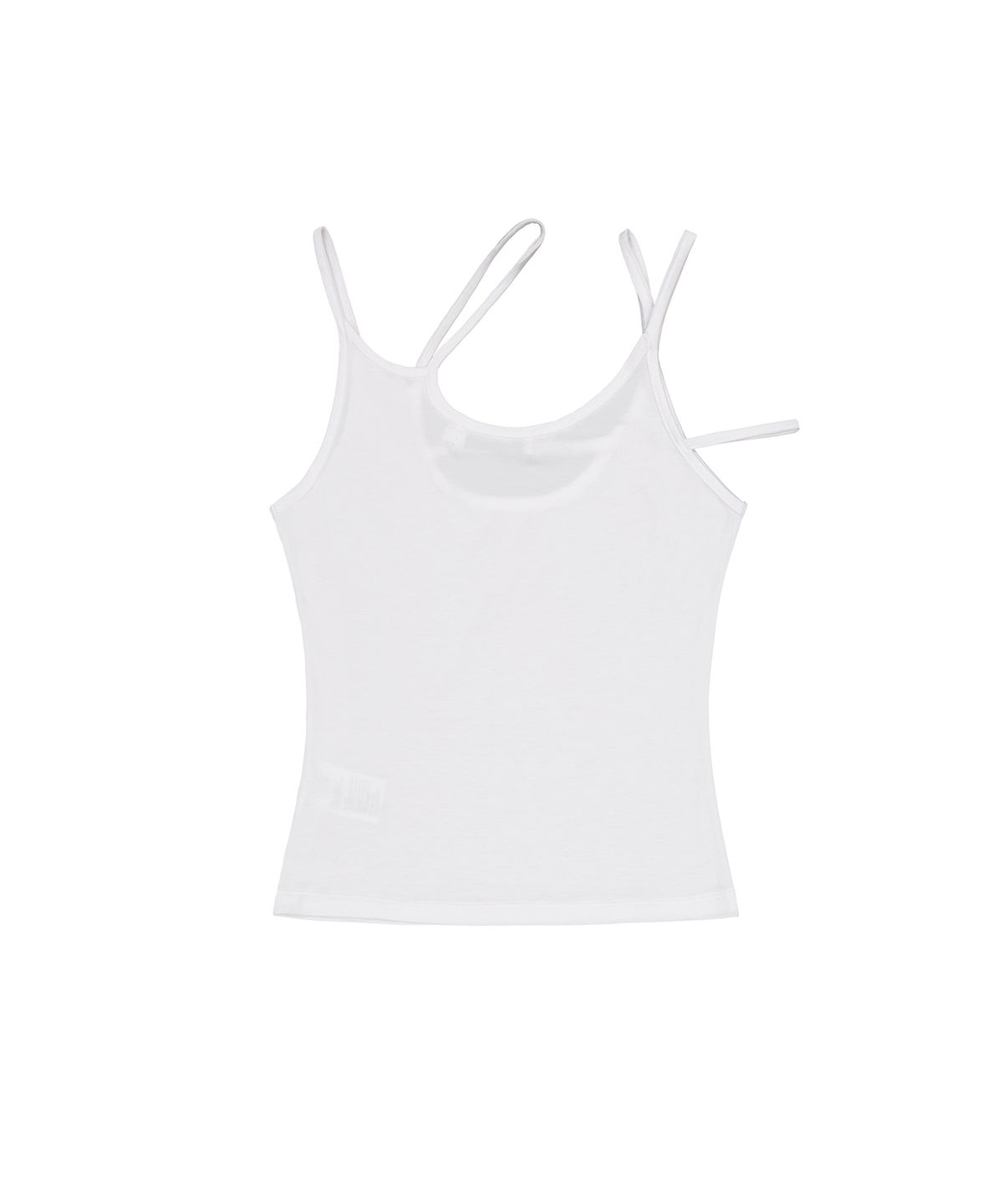 락케이크(ROCKCAKE) Layer Strap Tank Top - White