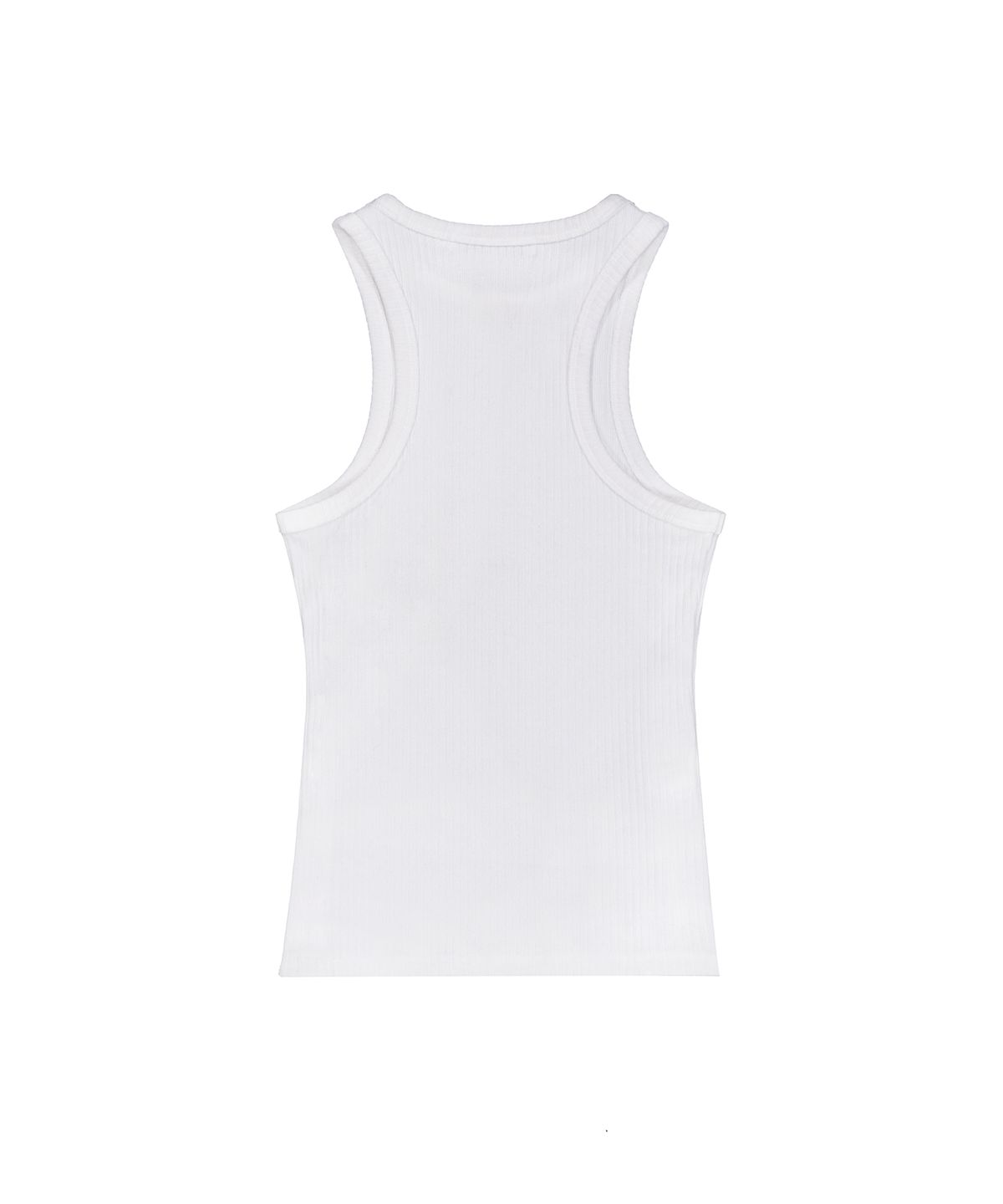 락케이크(ROCKCAKE) Side Button Sleeveless - White