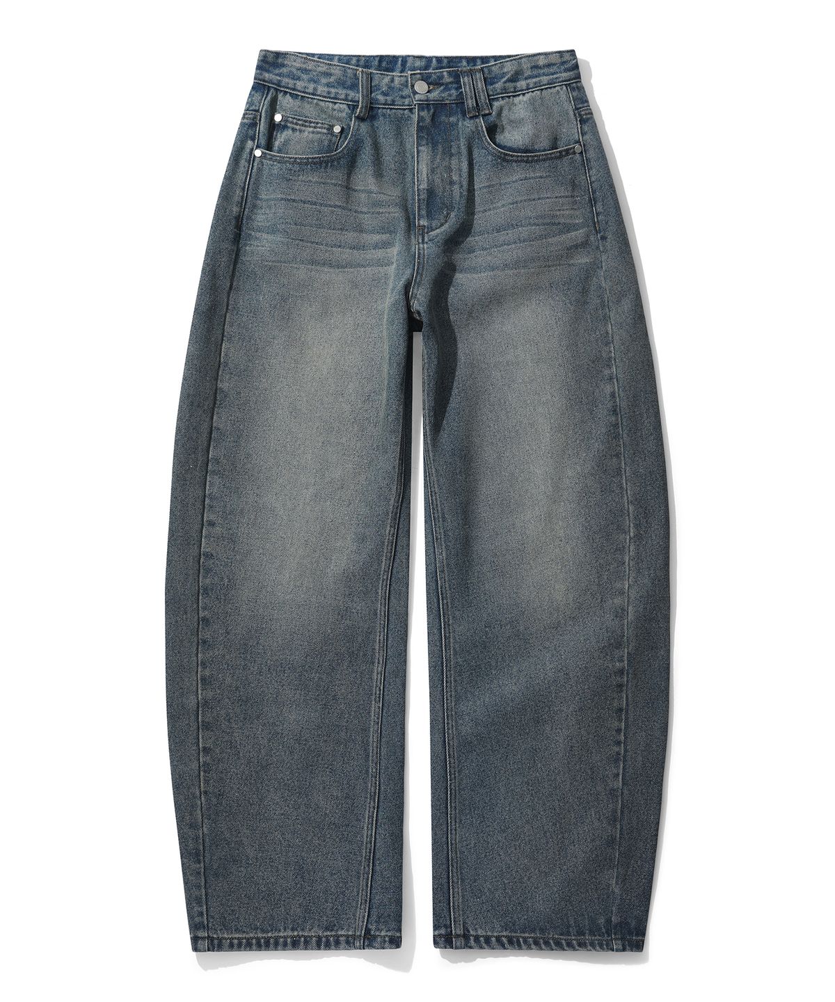 데케트(DECET) [패션플래닛X데케트]Curved Barrel Jeans DCPT074