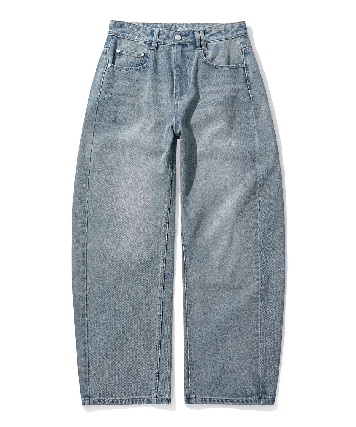 데케트(DECET) [패션플래닛X데케트]Curved Barrel Jeans DCPT074