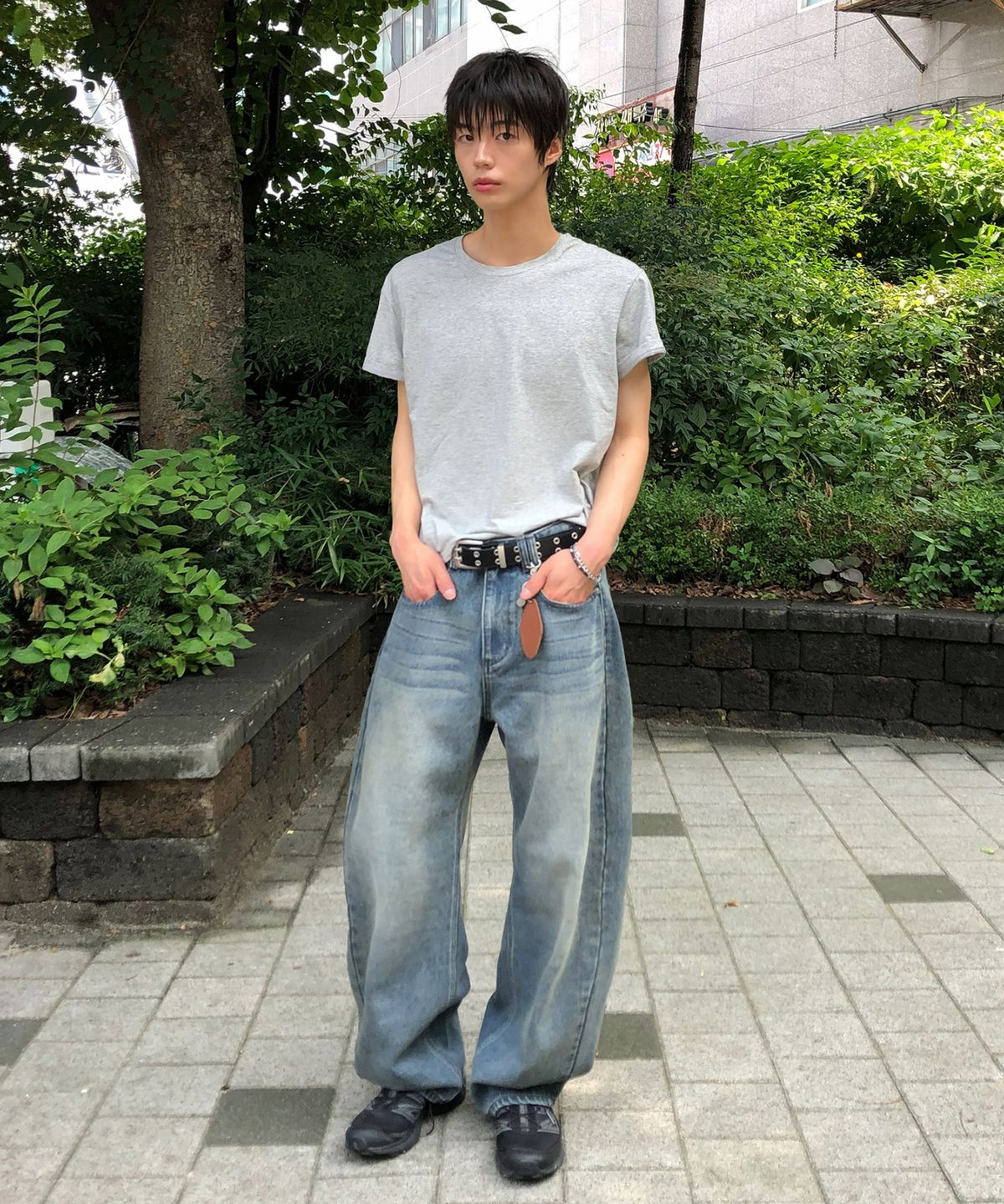 데케트(DECET) [패션플래닛X데케트]Curved Barrel Jeans DCPT074