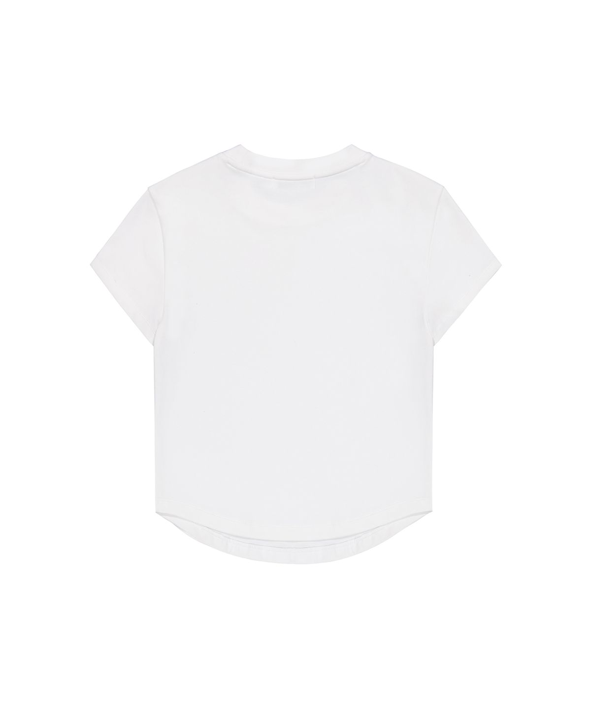 락케이크(ROCKCAKE) Essential Crew Neck Top - Ivory