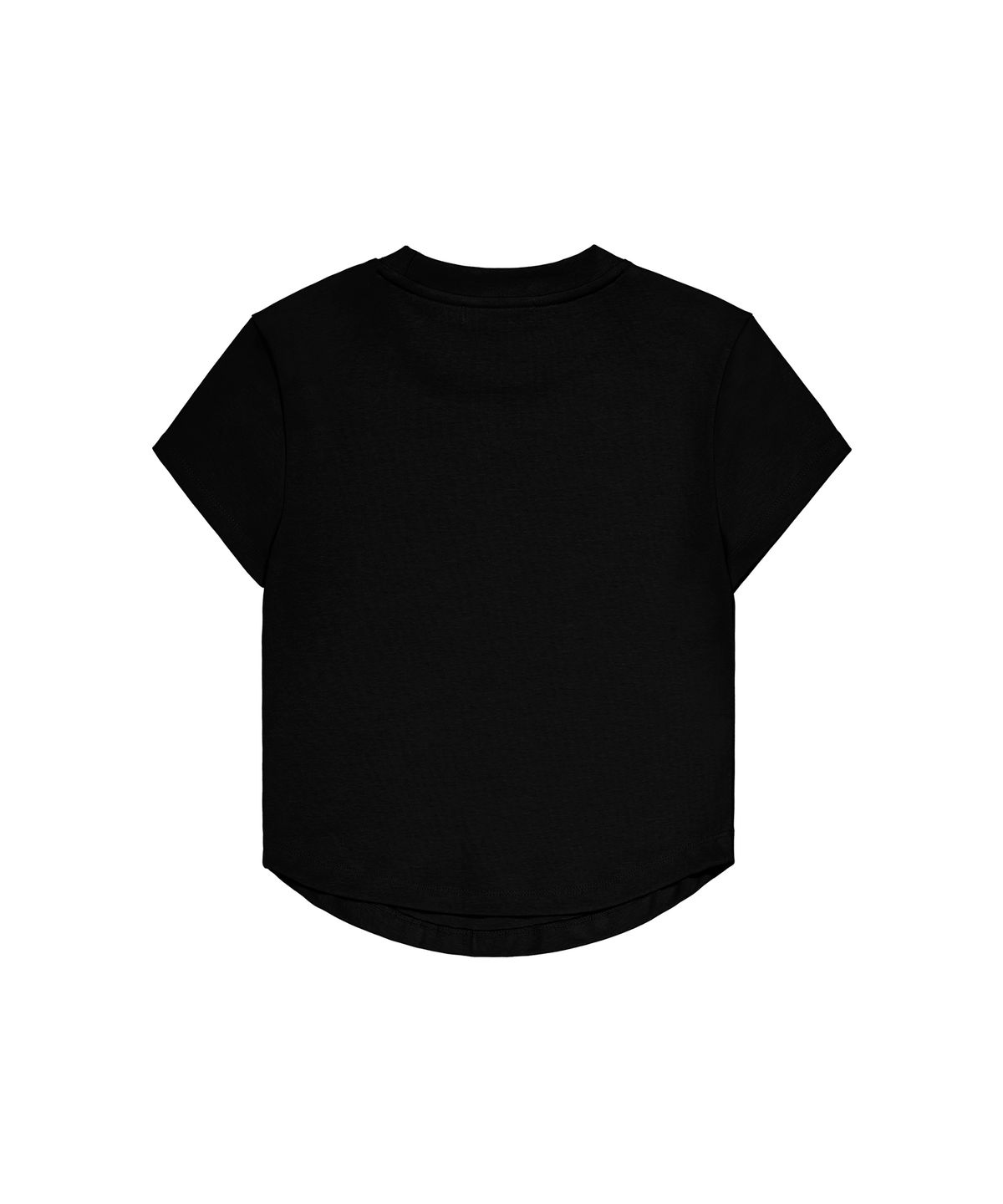락케이크(ROCKCAKE) Essential Crew Neck Top - Black