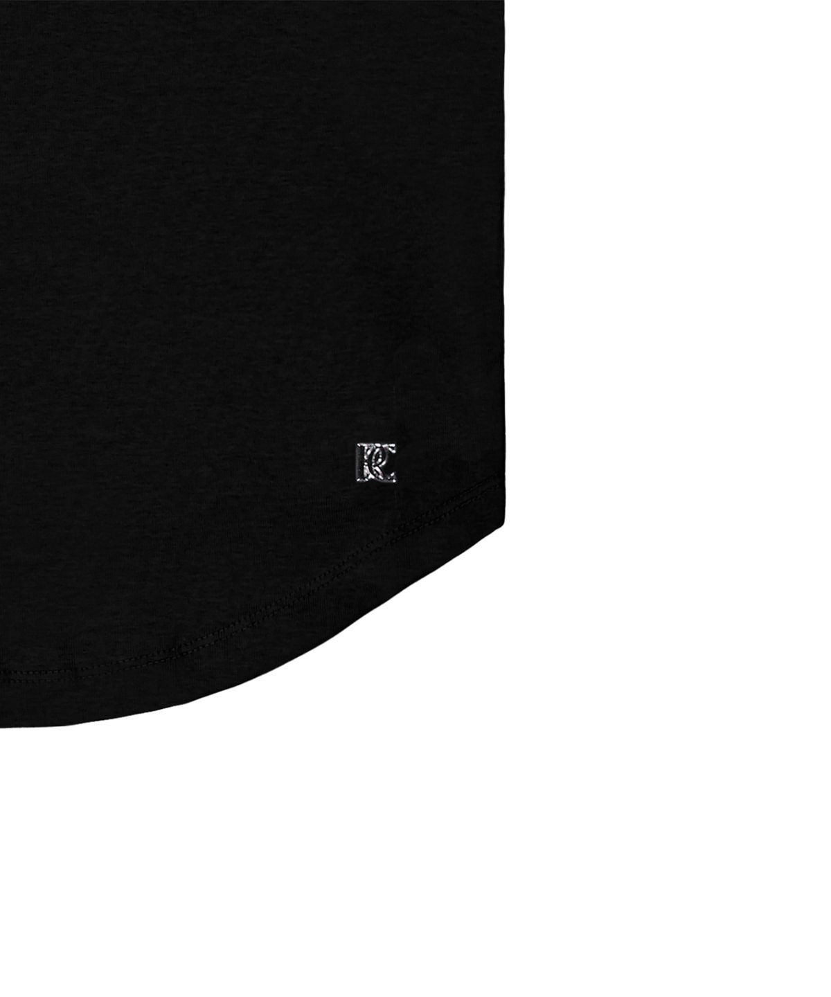 락케이크(ROCKCAKE) Essential Crew Neck Top - Black