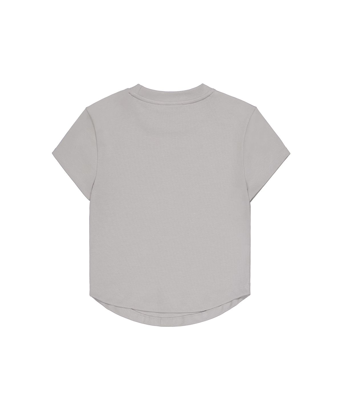 락케이크(ROCKCAKE) Essential Crew Neck Top - Gray