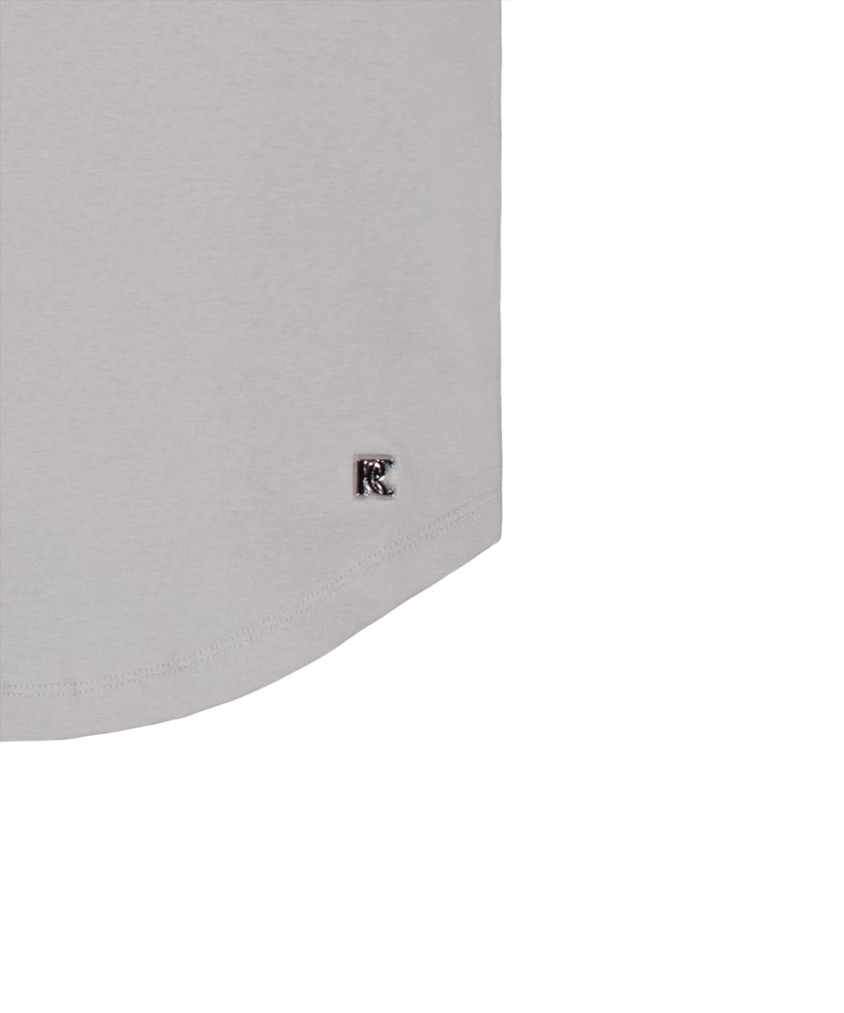 락케이크(ROCKCAKE) Essential Crew Neck Top - Gray