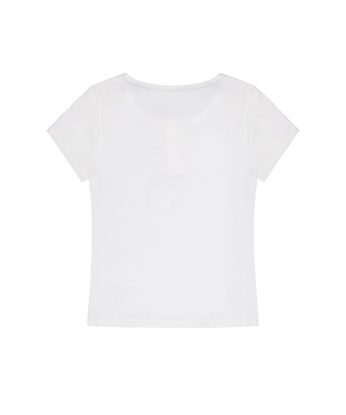 락케이크(ROCKCAKE) Essential Henly Neck Top - Ivory