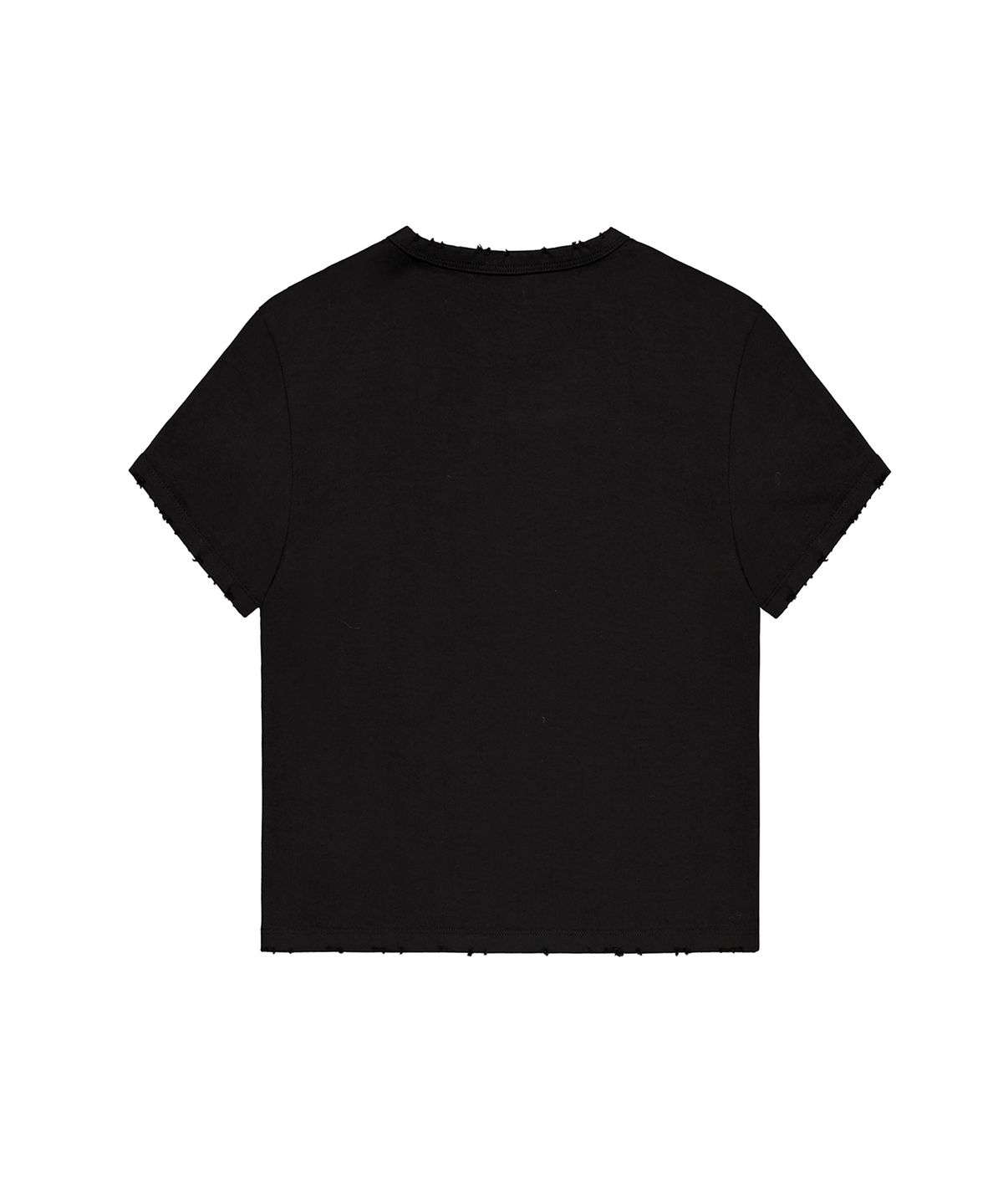 락케이크(ROCKCAKE) Semperna Hotfix Crop Top - Black