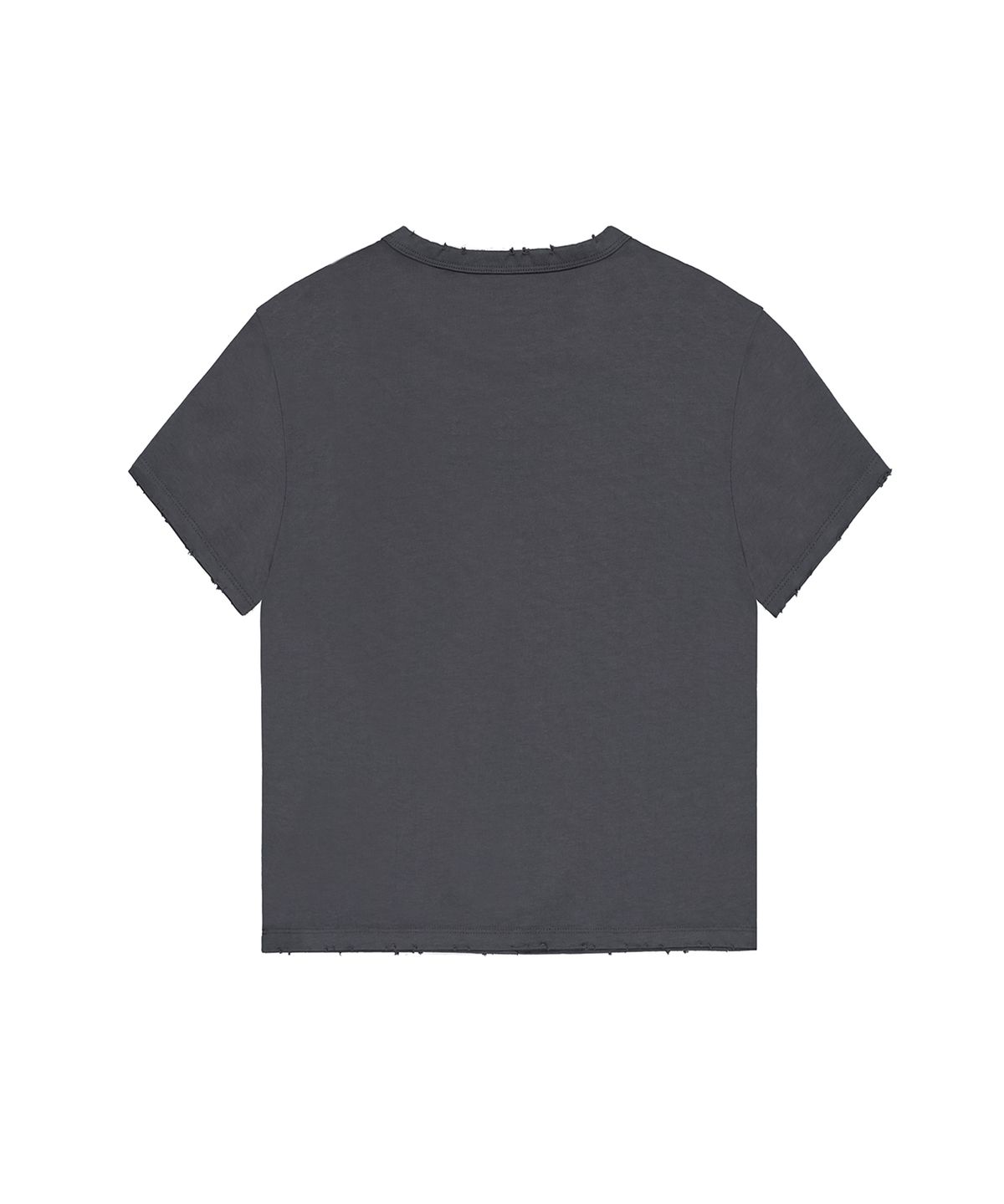 락케이크(ROCKCAKE) Semperna Hotfix Crop Top - Charcoal