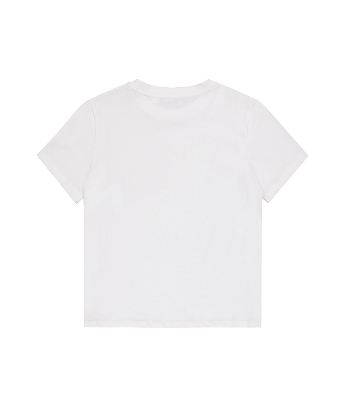락케이크(ROCKCAKE) Without Art Script Top - White