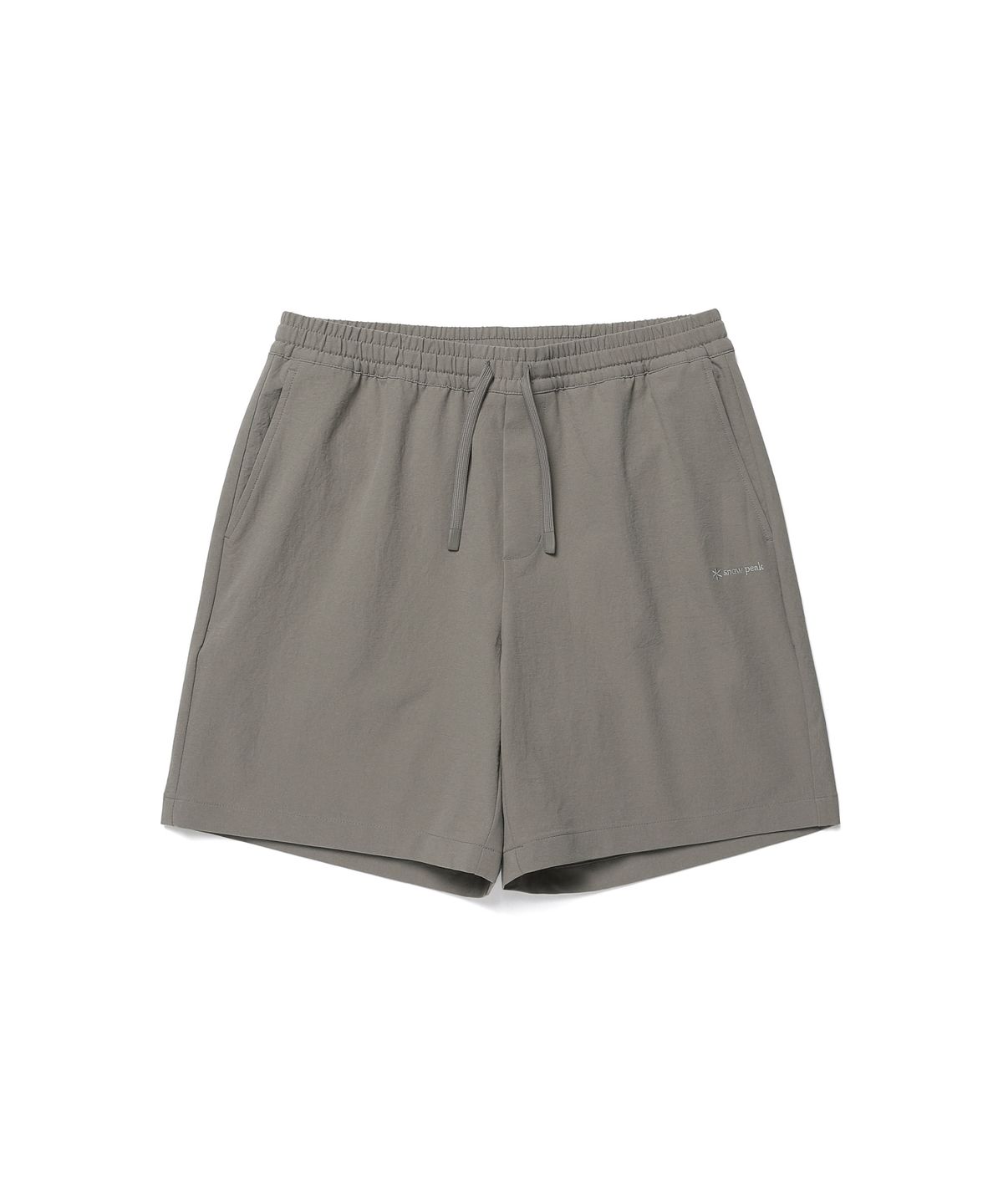스노우피크 어패럴(SNOWPEAK APPAREL) 클래식 우븐 반바지 (S26MUTHP16) Vintage Gray