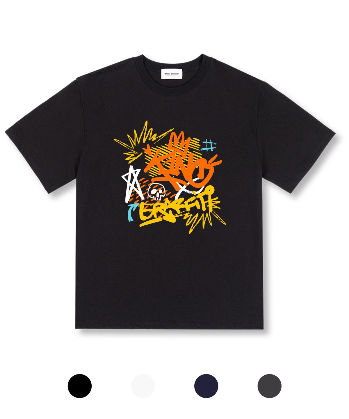 유니온가먼츠(UNION GARMENTS) 아이돈노우 오버핏 반팔 티셔츠 4COLOR