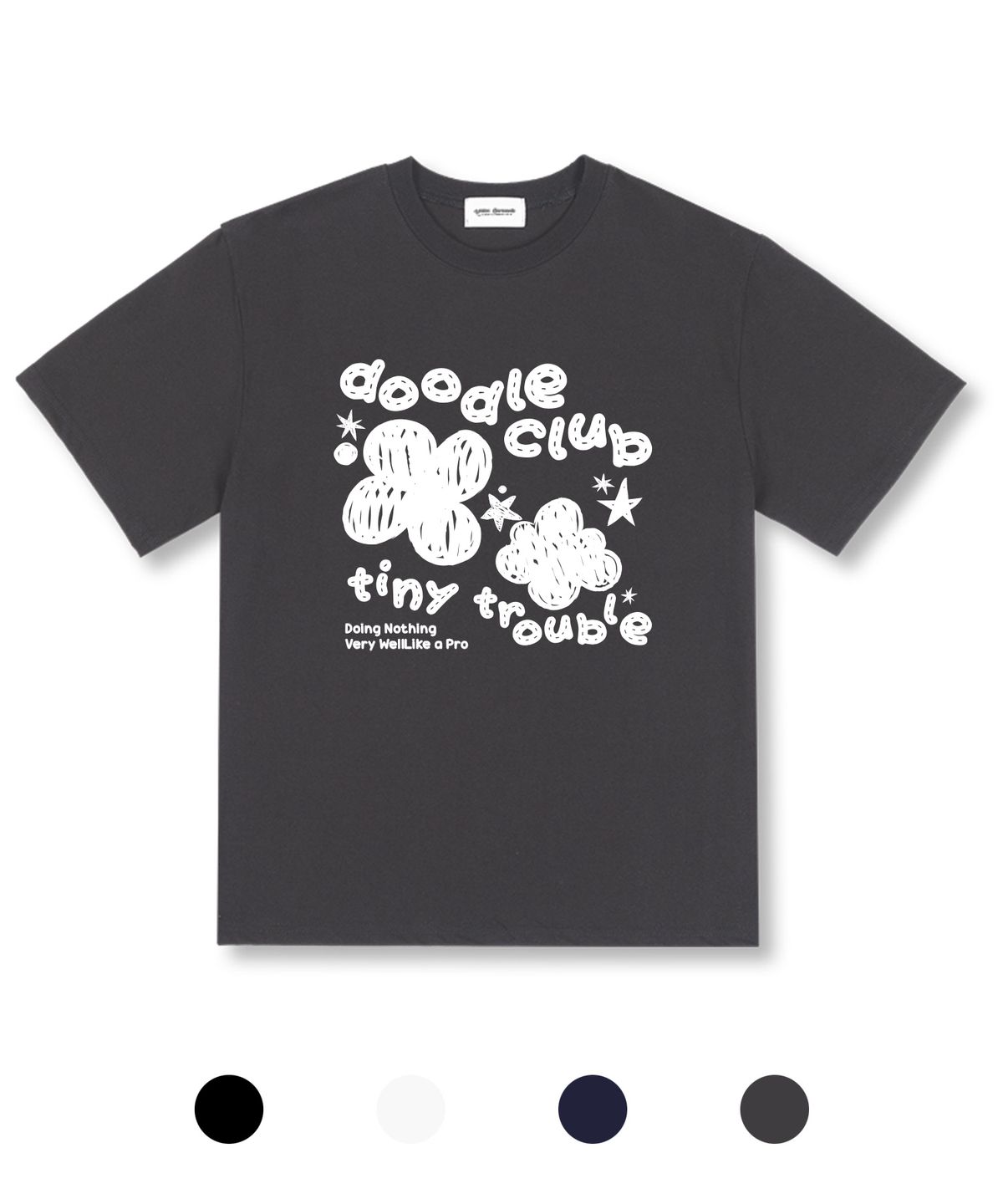 유니온가먼츠(UNION GARMENTS) 티니트러블 오버핏 반팔 티셔츠 4COLOR