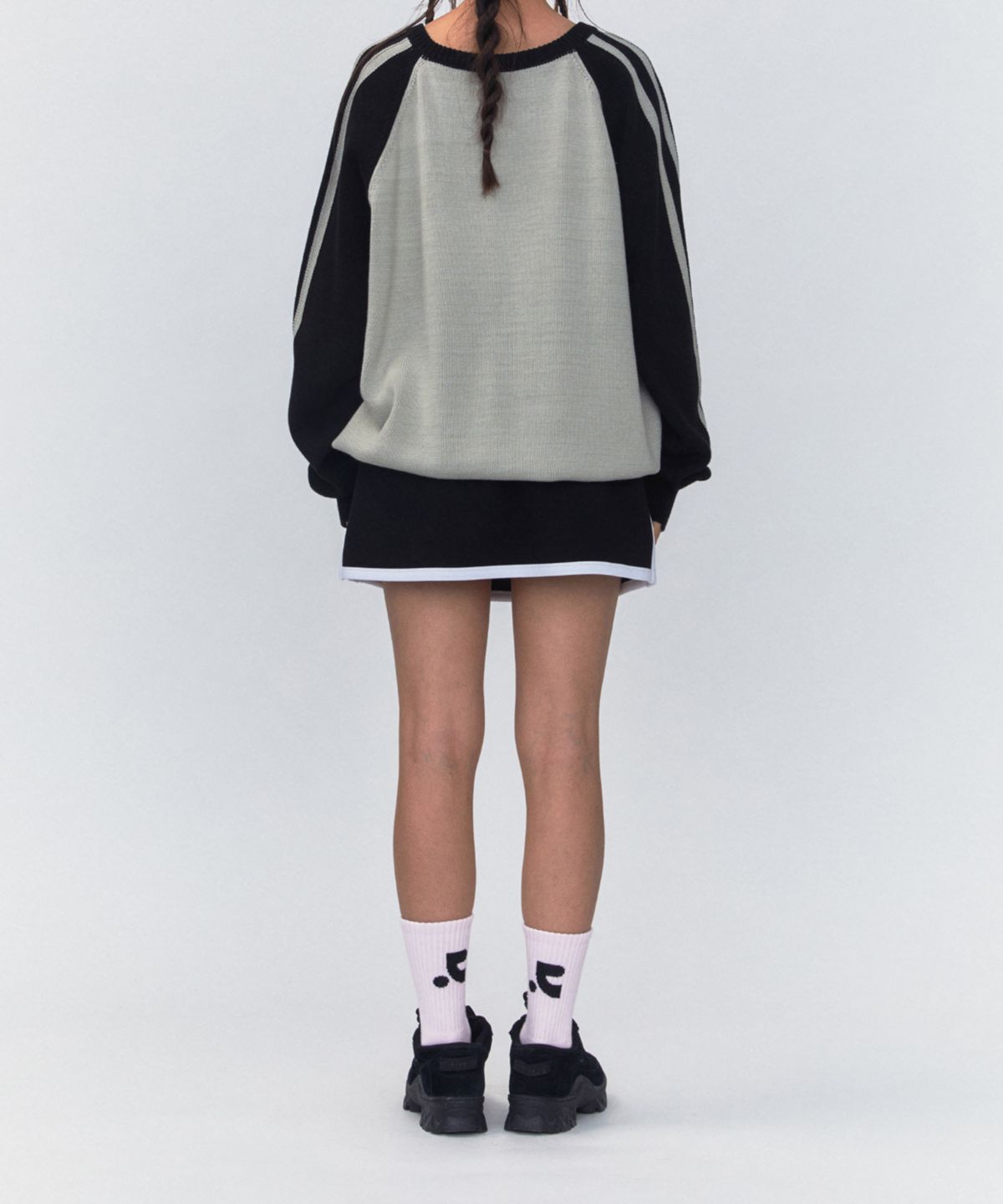 레스트앤레크레이션(REST&RECREATION) RR LOGO MID SOCKS - PINK