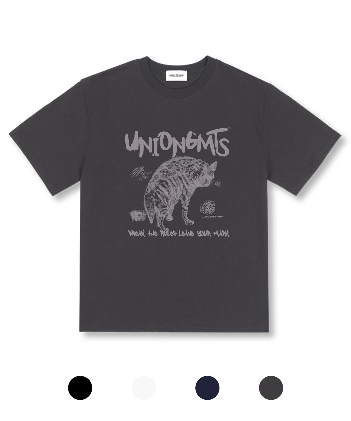 유니온가먼츠(UNION GARMENTS) 유니온폭스 오버핏 반팔 티셔츠 4COLOR