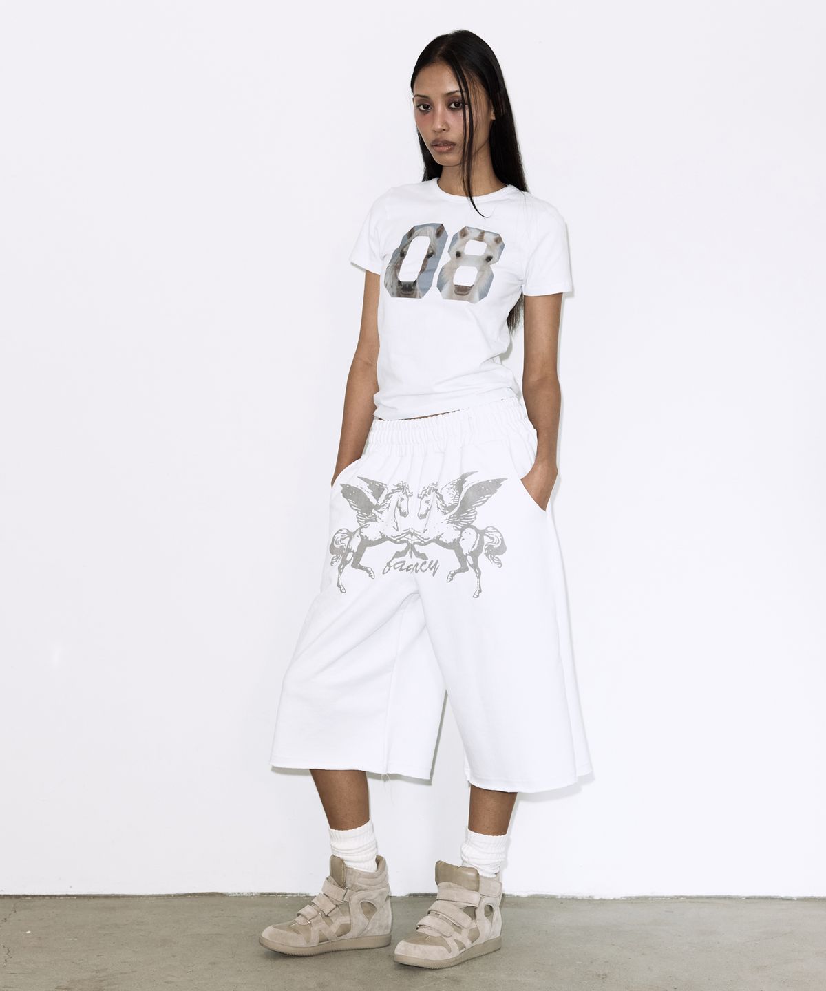 팬시클럽(FANCY CLUB) 2-WAY 08 홀스티 (WHITE) F26QB078