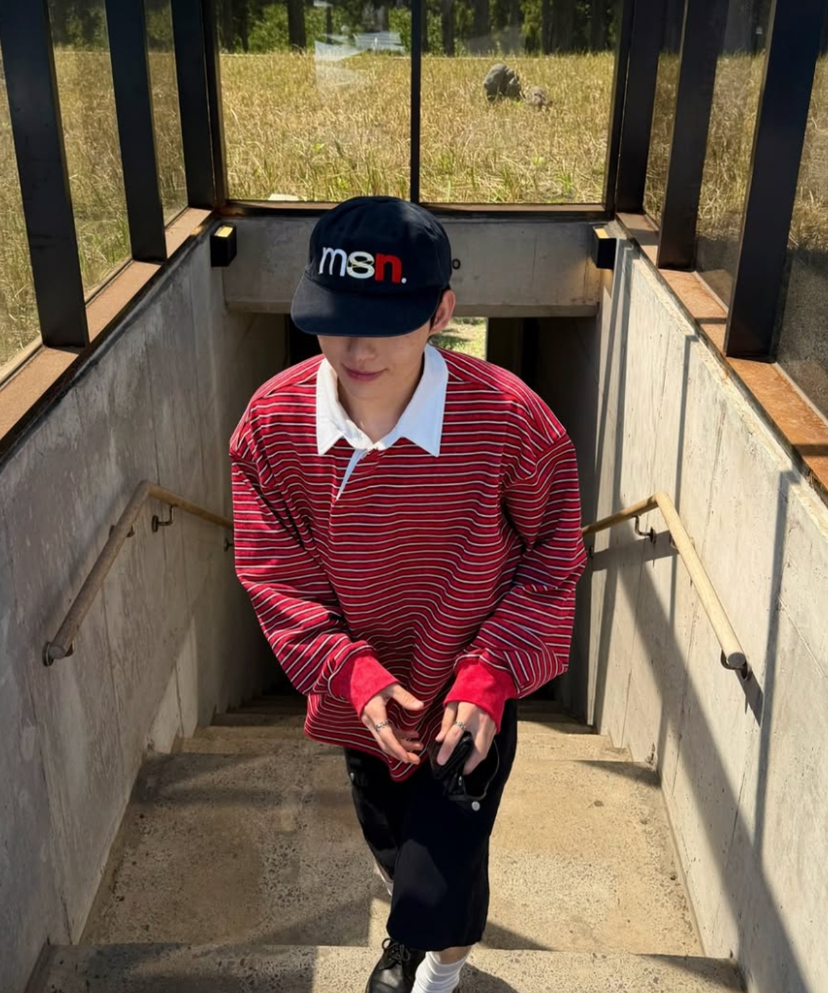 마스컴퍼니(MASCOMPANY) MSCPN cap - Black