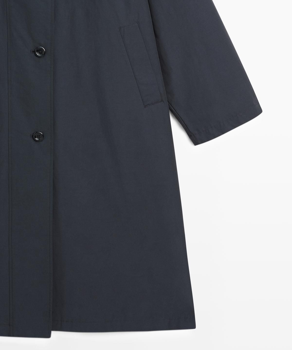 마시모두띠(MASSIMO DUTTI) 하이넥 테크니컬 트렌치코트