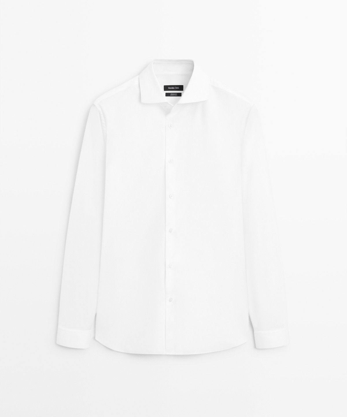 마시모두띠(MASSIMO DUTTI) 레귤러 핏 100% 코튼 셔츠