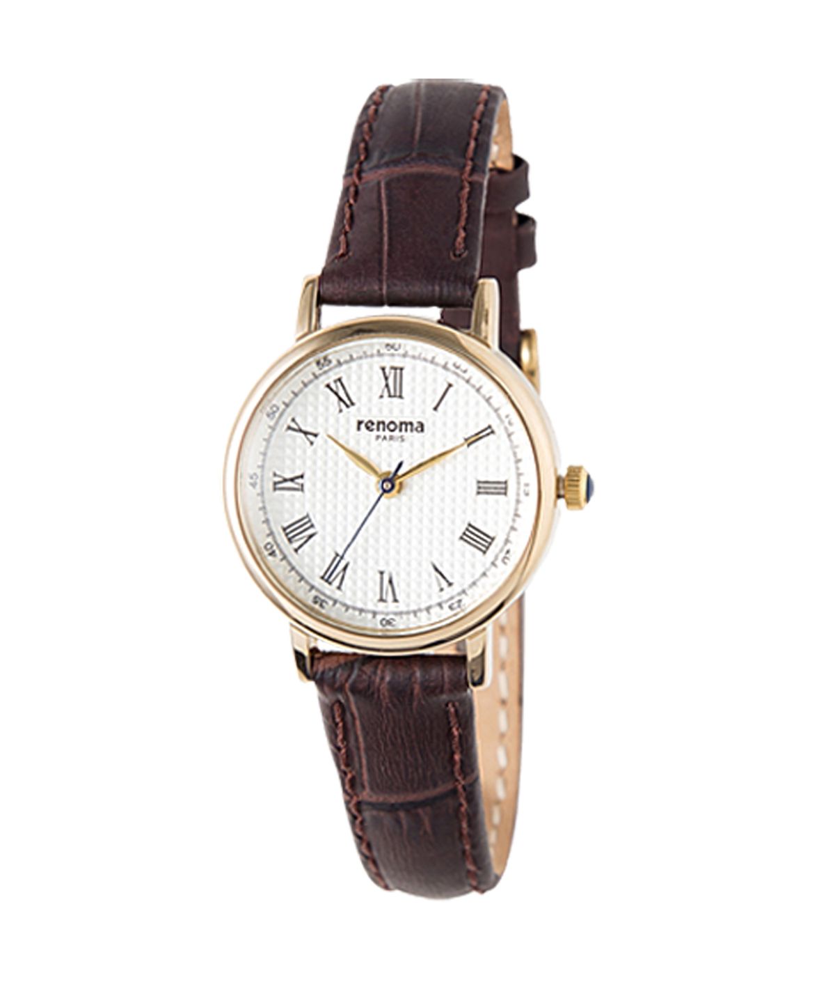 레노마 시계(RENOMA WATCH) 프렌치 와플 클래식 여성가죽시계 RE5205L