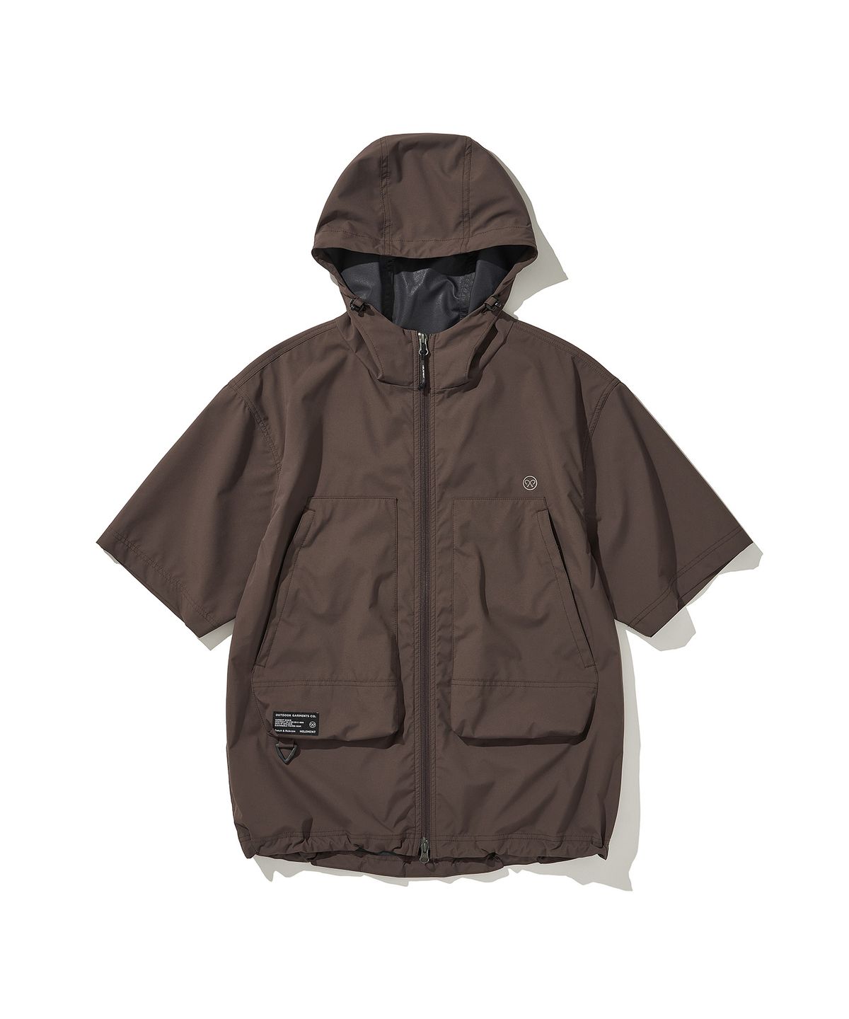 힐리먼트(HELEMENT) 어반 클라이밋 반팔 점퍼 (BROWN)