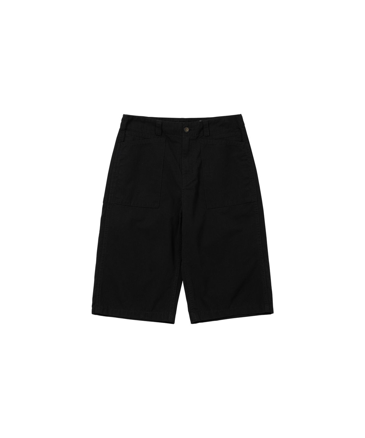 웰빙익스프레스(WELLBEING EXPRESS) Washed Stripe Bermuda Shorts Black