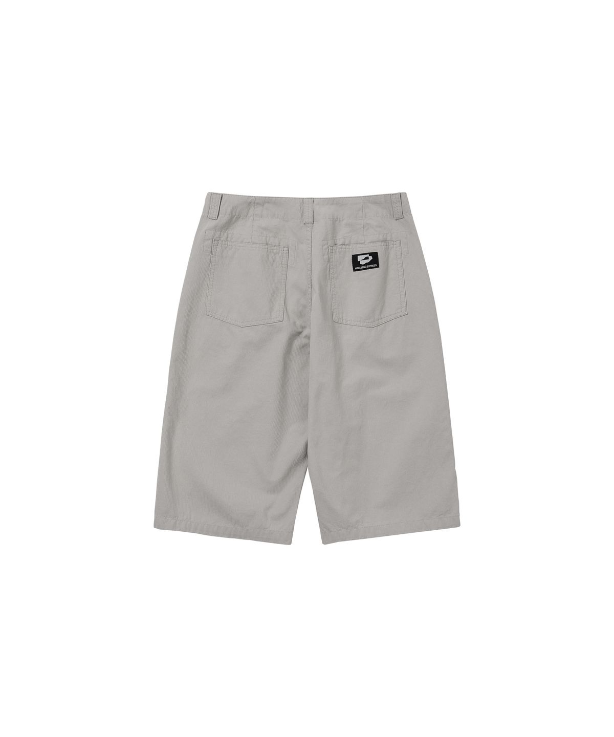 웰빙익스프레스(WELLBEING EXPRESS) Washed Stripe Bermuda Shorts Grey