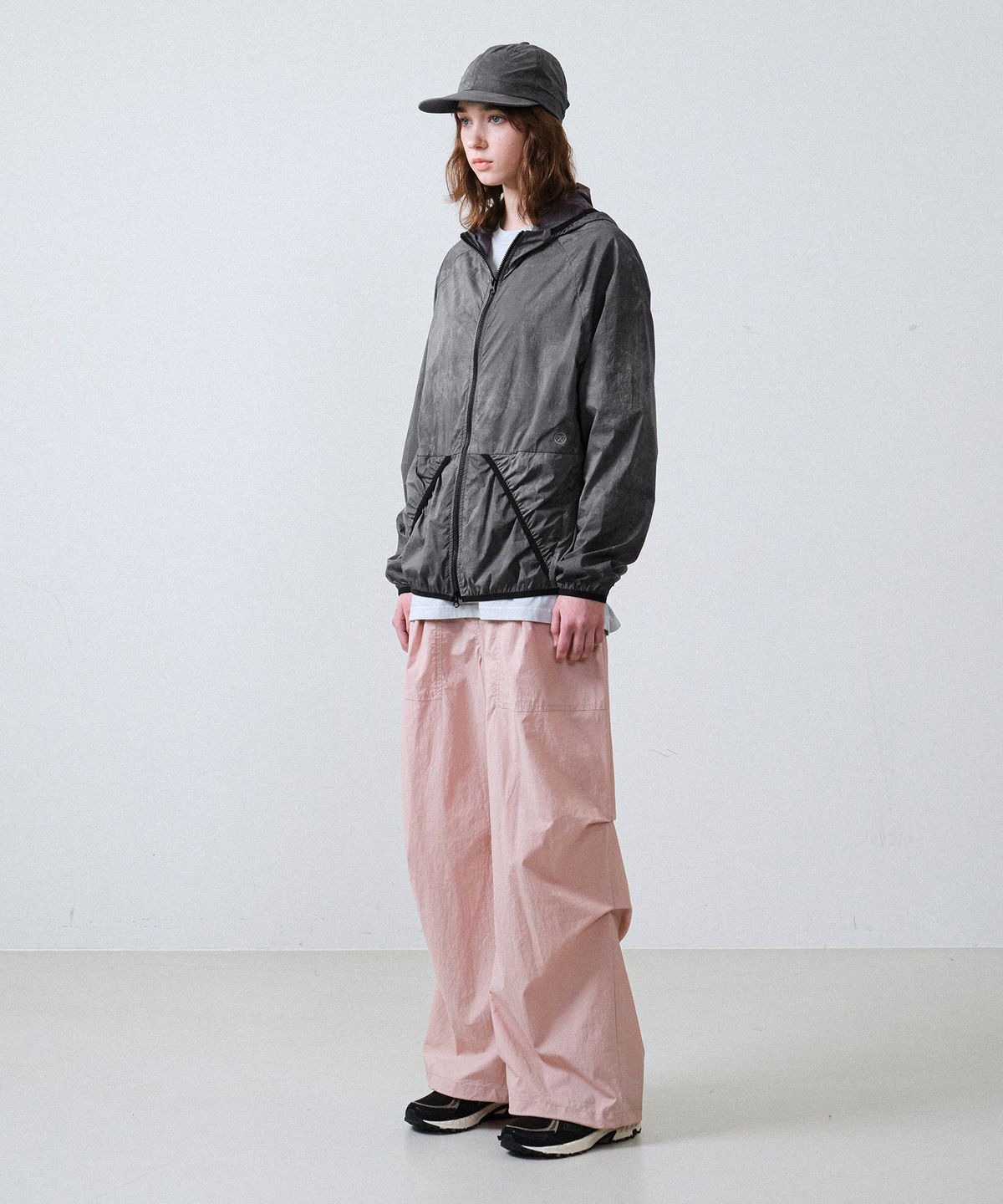힐리먼트(HELEMENT) 여성 브리즈 셔링 팬츠 (PINK)