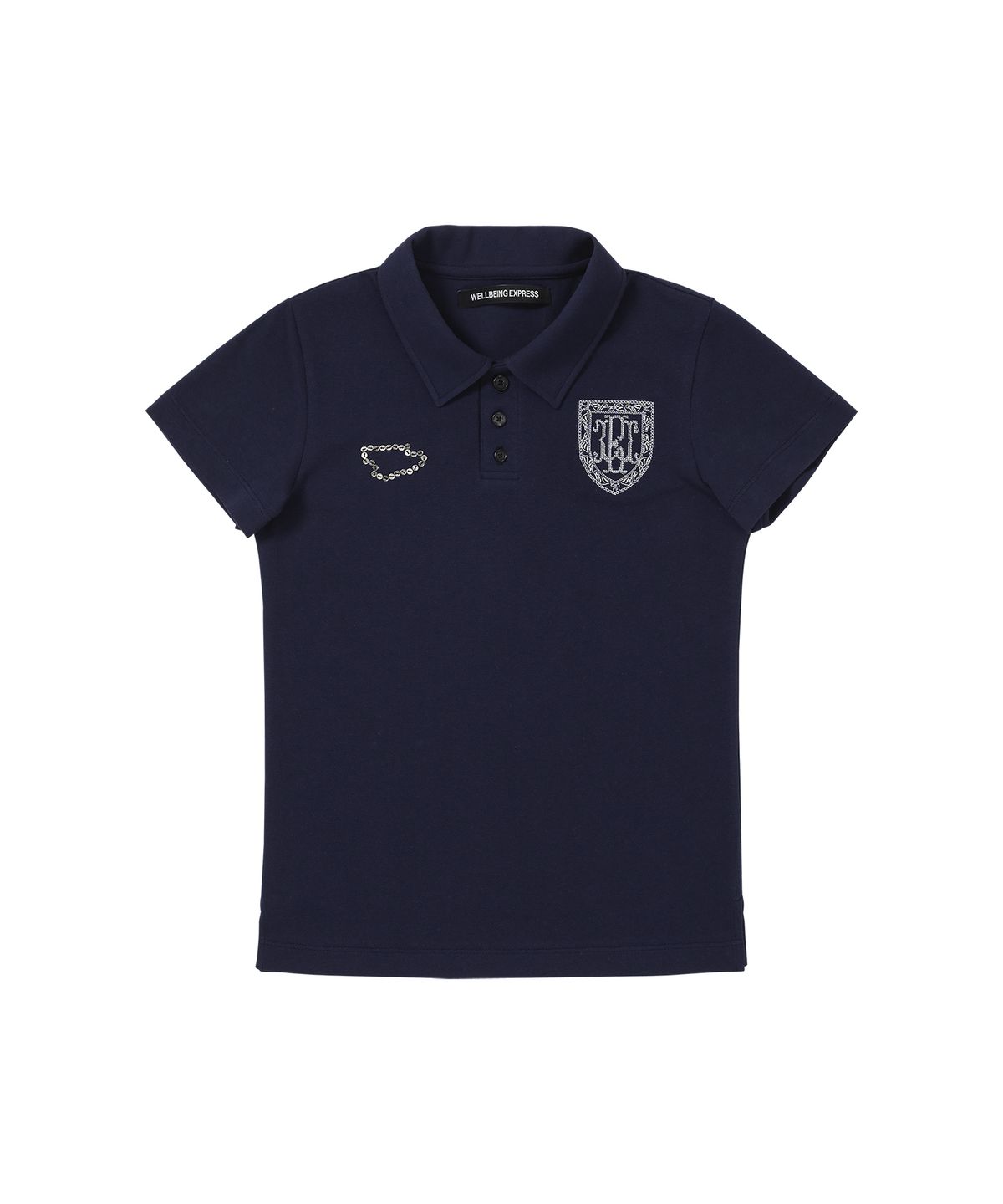 웰빙익스프레스(WELLBEING EXPRESS) Football PK Half Sleeve Navy