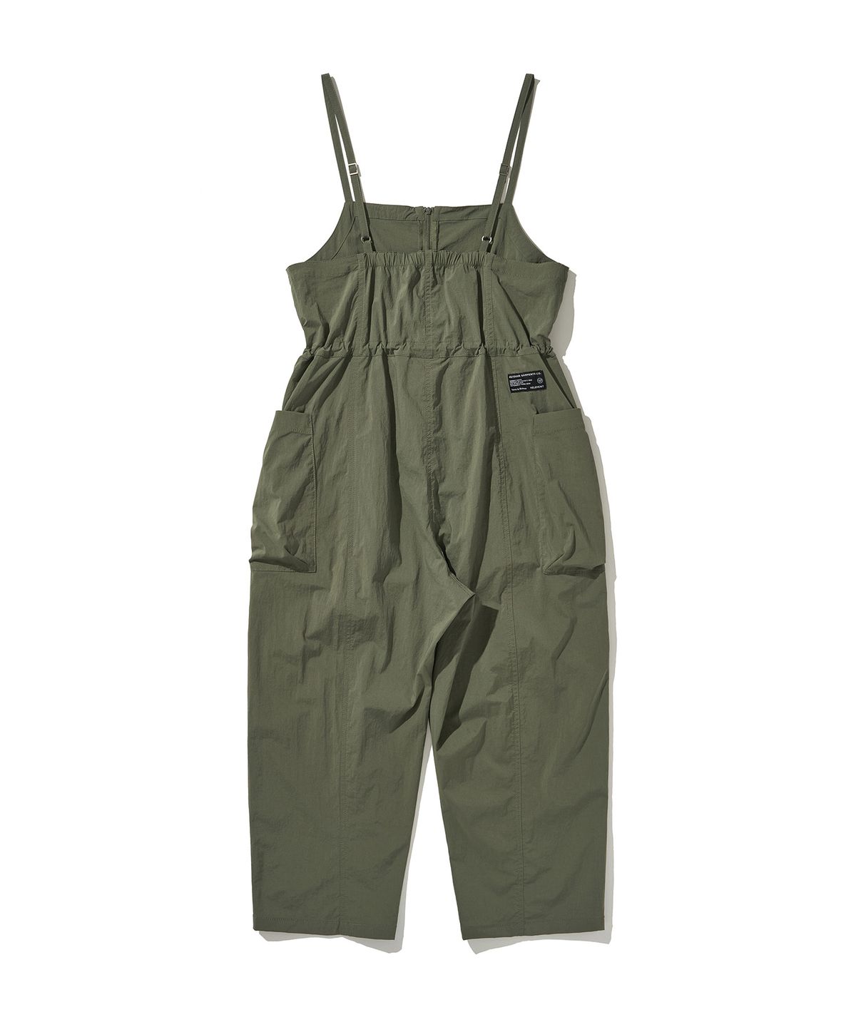 힐리먼트(HELEMENT) 여성 볼륨 포켓 오버롤 (KHAKI)