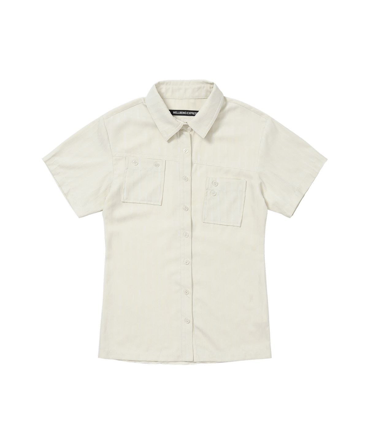 웰빙익스프레스(WELLBEING EXPRESS) SS Hiking Shirts Ivory