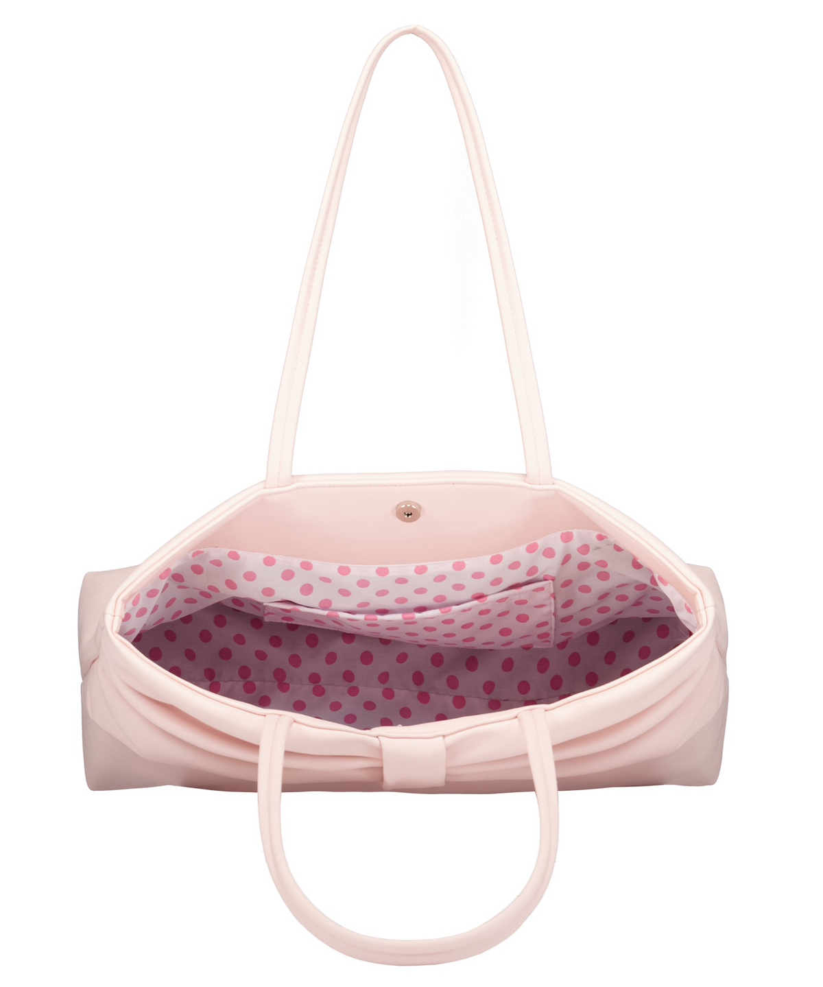 포어링(FORUSRING) Ribbon dot bag (pink)