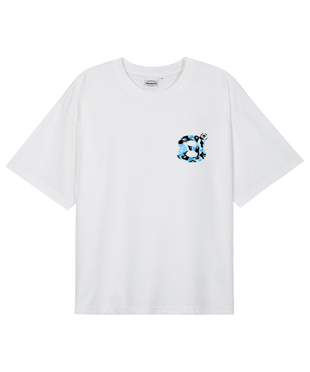 프라임에이트(PRIMATE) X8 BALL WHITE 오버핏 반팔티셔츠 10 COLORS