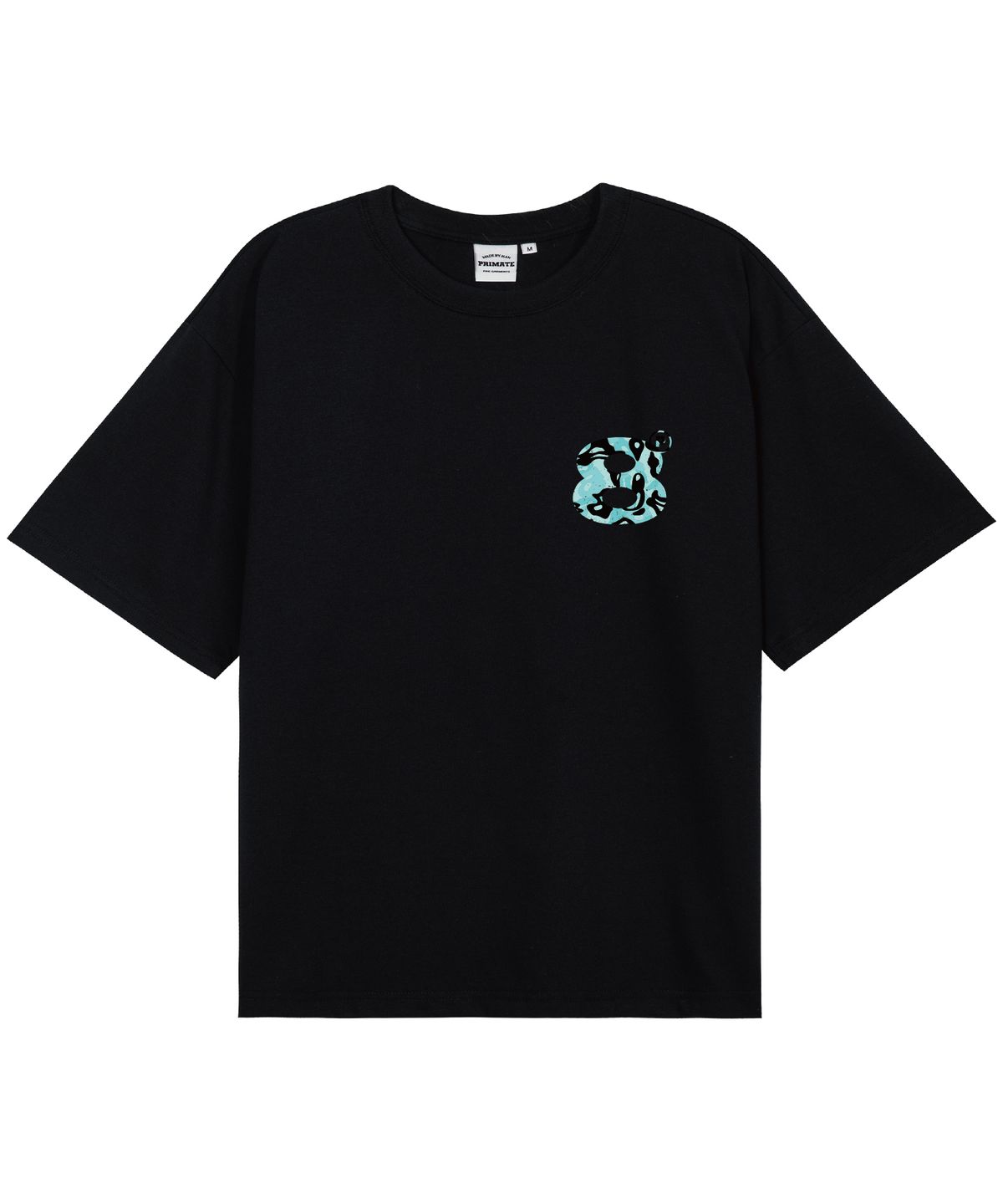 프라임에이트(PRIMATE) X8 BALL BLACK 오버핏 반팔티셔츠 10 COLORS