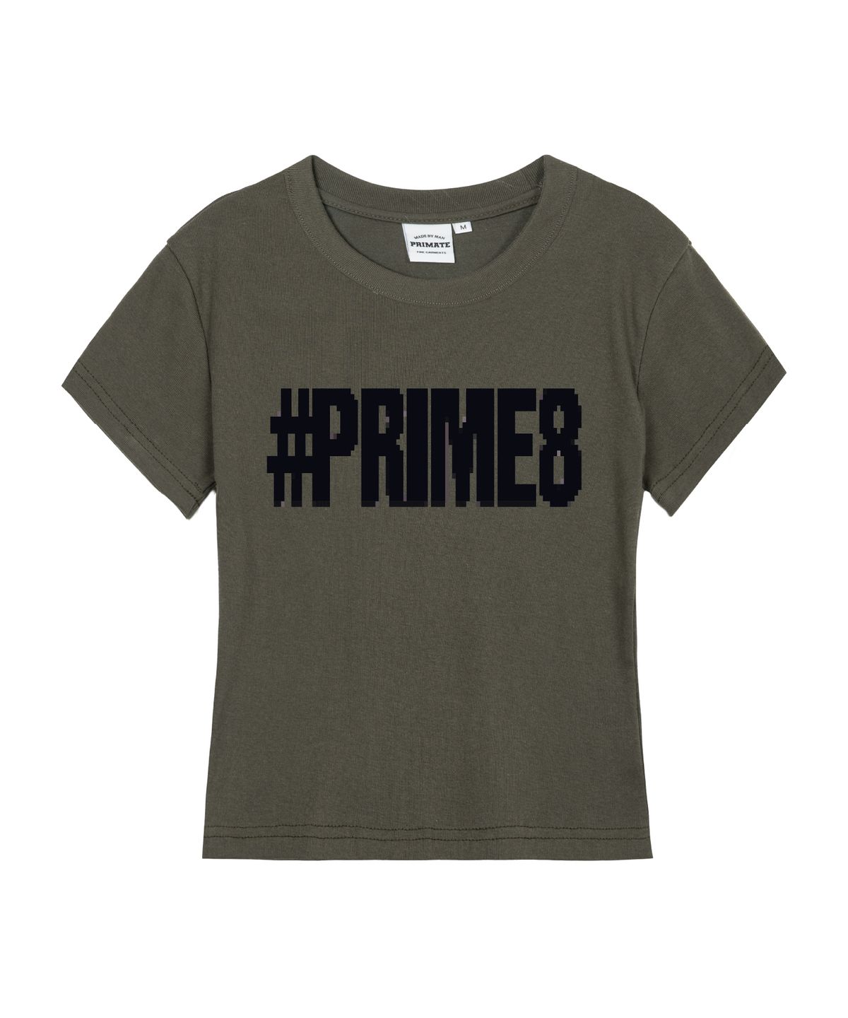프라임에이트(PRIMATE) CYBER 여성 슬림핏 반팔티셔츠 4 COLORS
