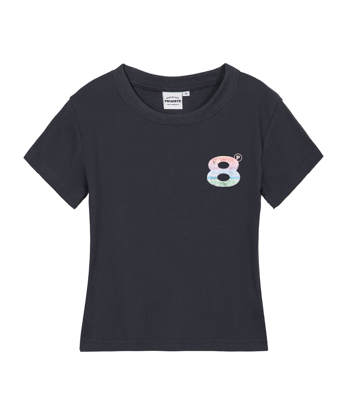 프라임에이트(PRIMATE) RAINBOW BALL 여성 슬림핏 반팔티셔츠 4 COLORS