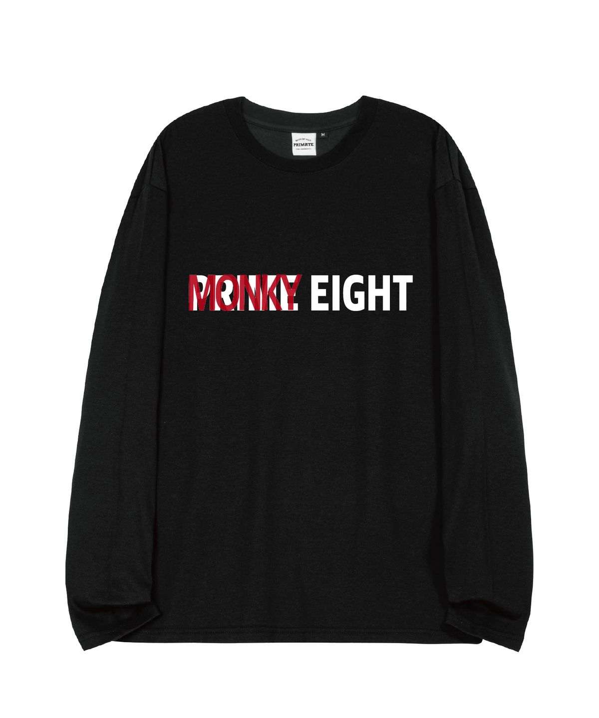 프라임에이트(PRIMATE) BADLY  오버핏 롱 슬리브 4 COLORS