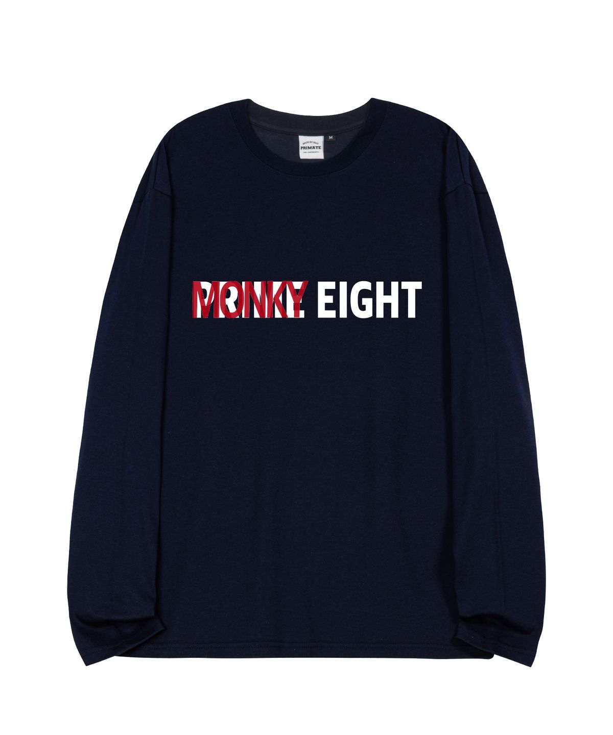 프라임에이트(PRIMATE) BADLY  오버핏 롱 슬리브 4 COLORS