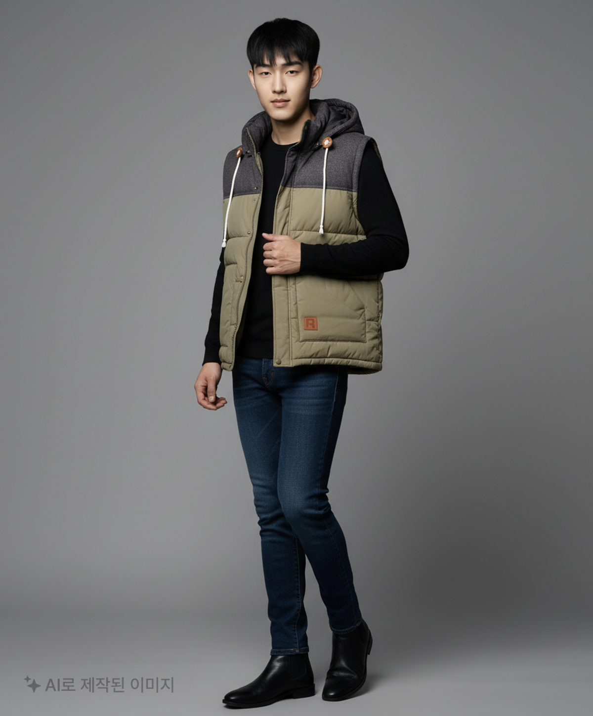 리복(REEBOK) 패딩 베스트 110