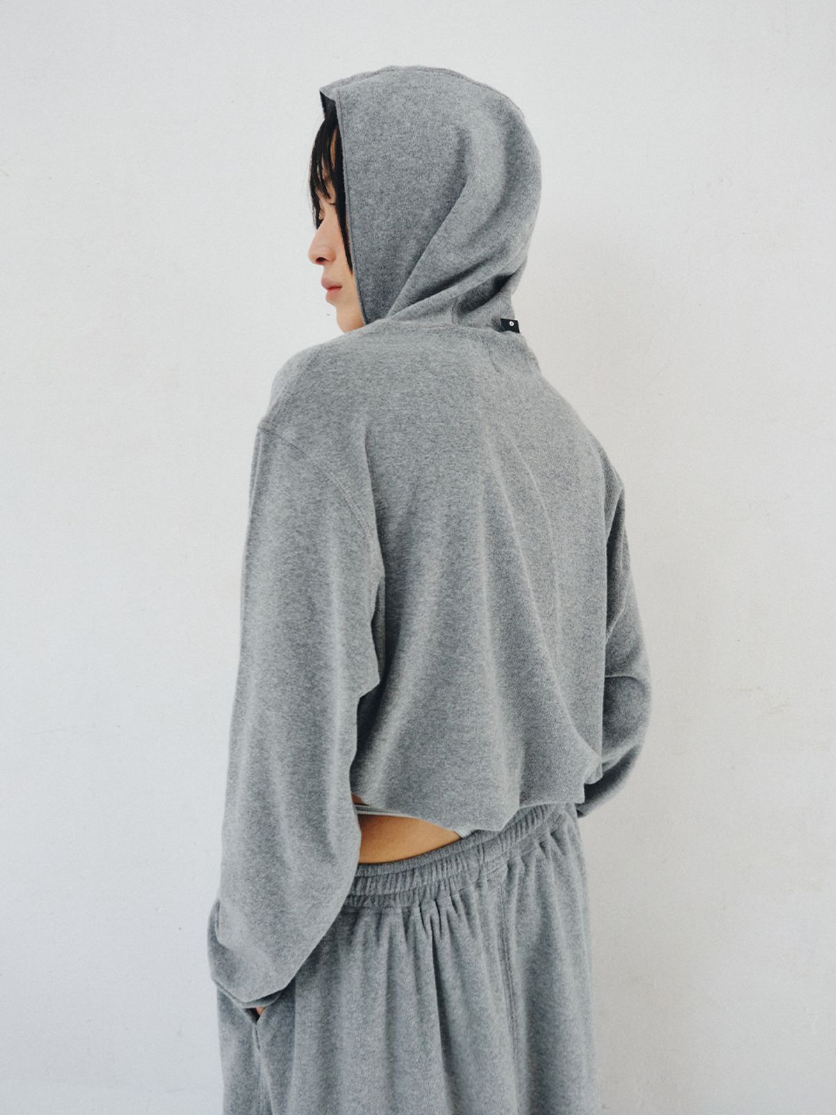 플리즈프로젝트(PLZPROJECT) TERRY HOOD, GRAY