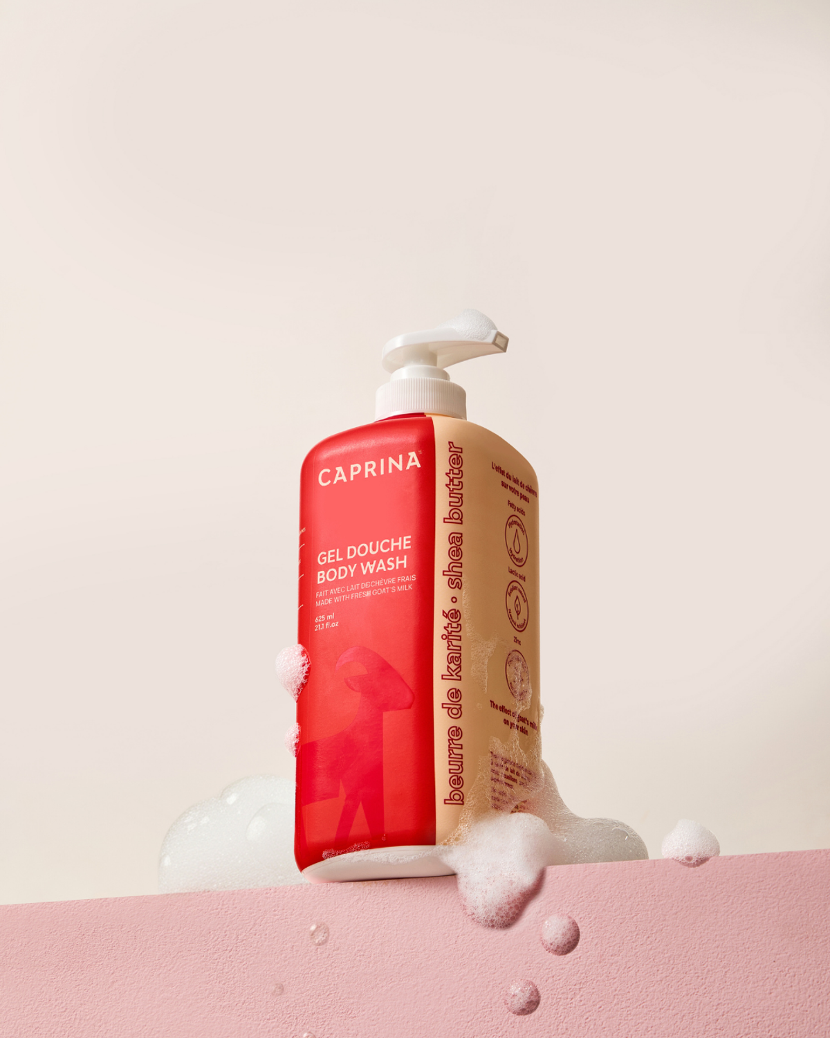 카프리나(CAPRINA) 프레쉬 산양밀크 바디워시 2.0 625ml 오리지널향