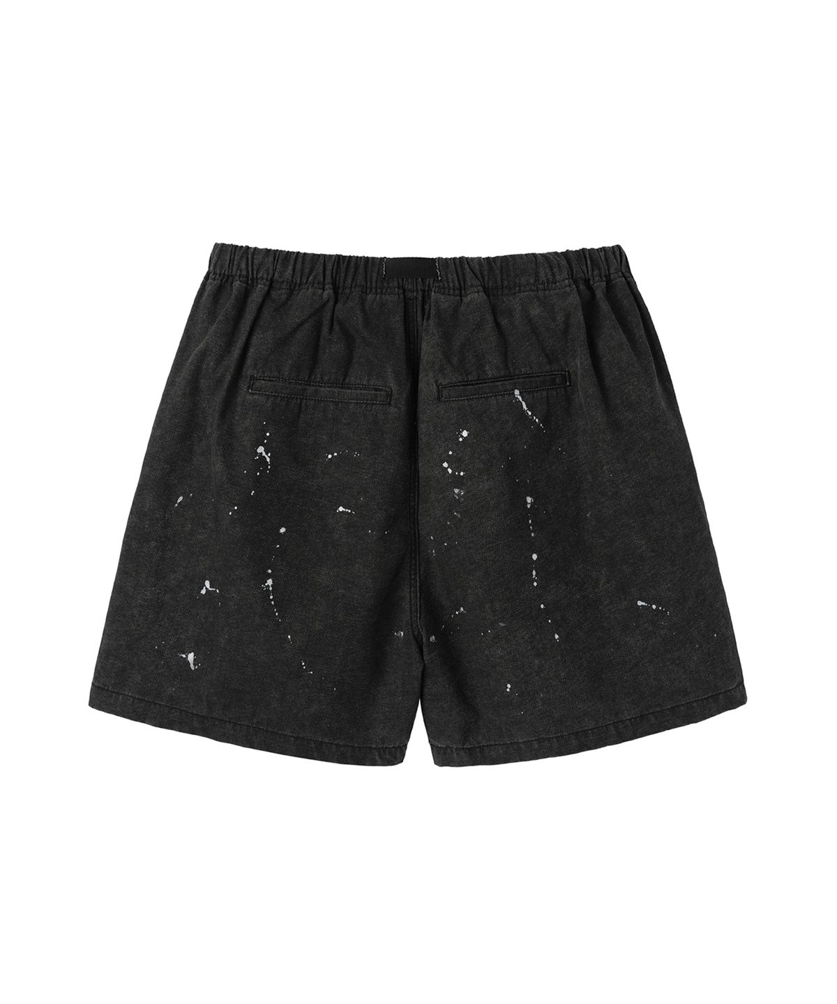 오픈야드(오와이)(OPENYARD(OY)) PAINT SPLASH SHORTS - BLACK