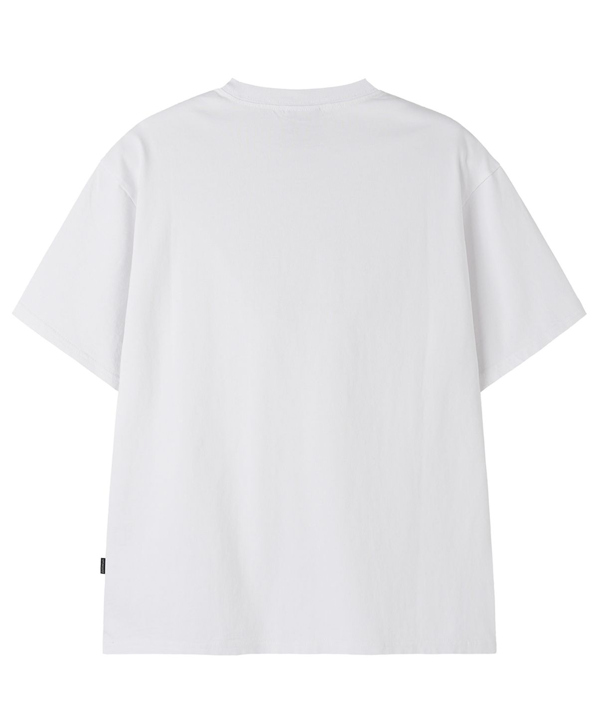 오픈야드(오와이)(OPENYARD(OY)) NOISELINE SCRIPT TEE - WHITE
