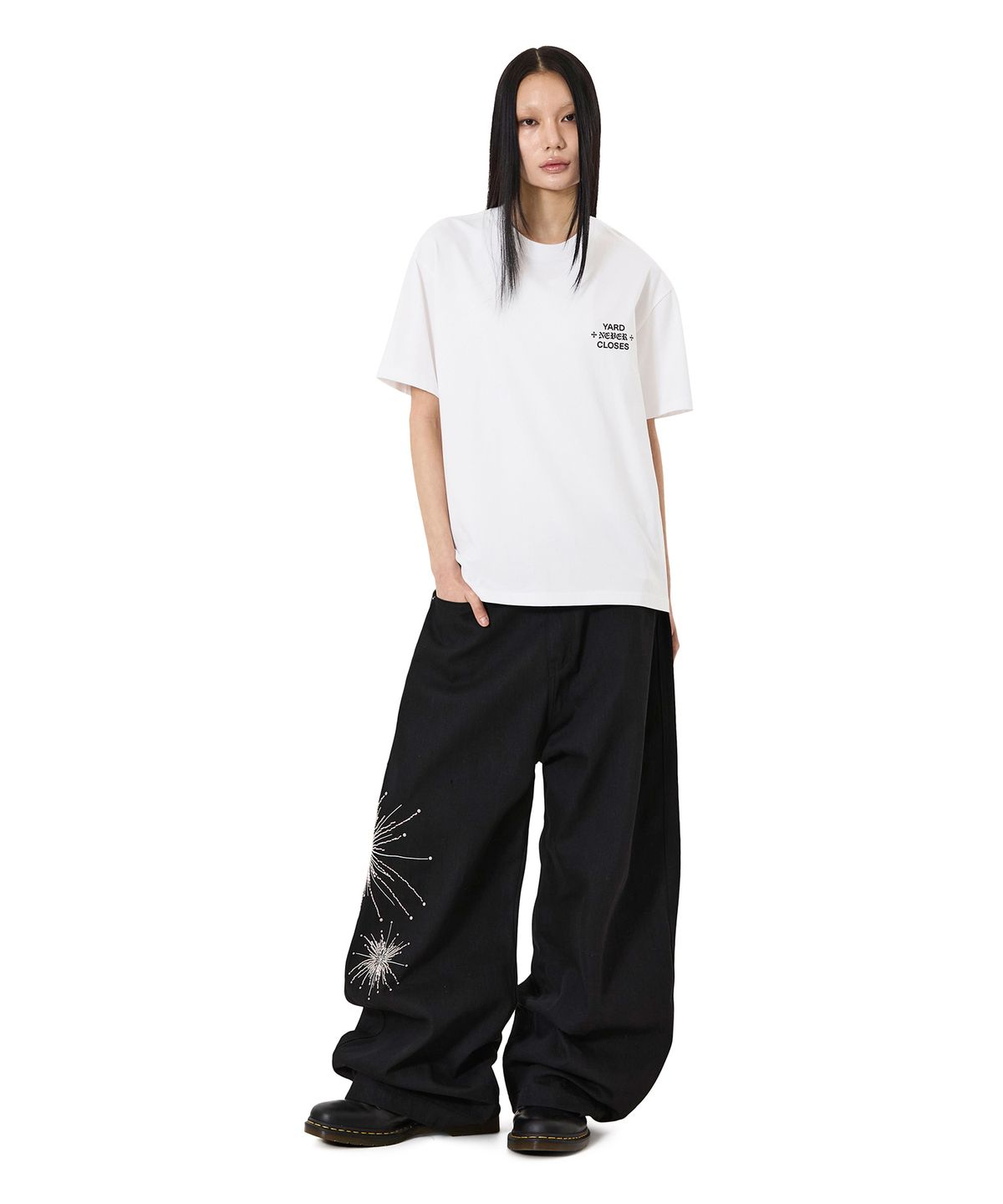 오픈야드(오와이)(OPENYARD(OY)) HOLY WINGS TEE - WHITE