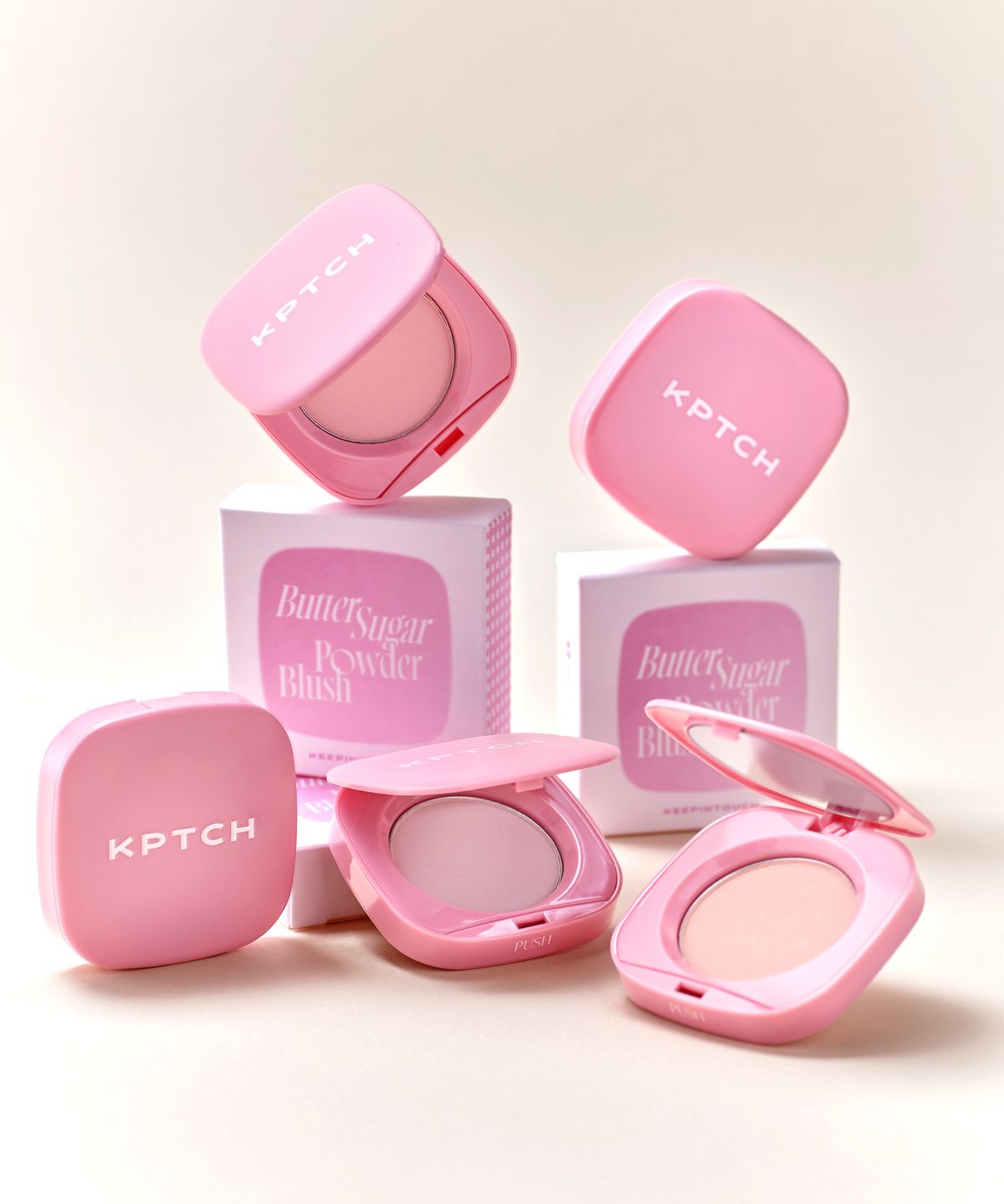 키핀터치(KEEPINTOUCH) 버터 슈가 파우더 블러쉬 (5colors)