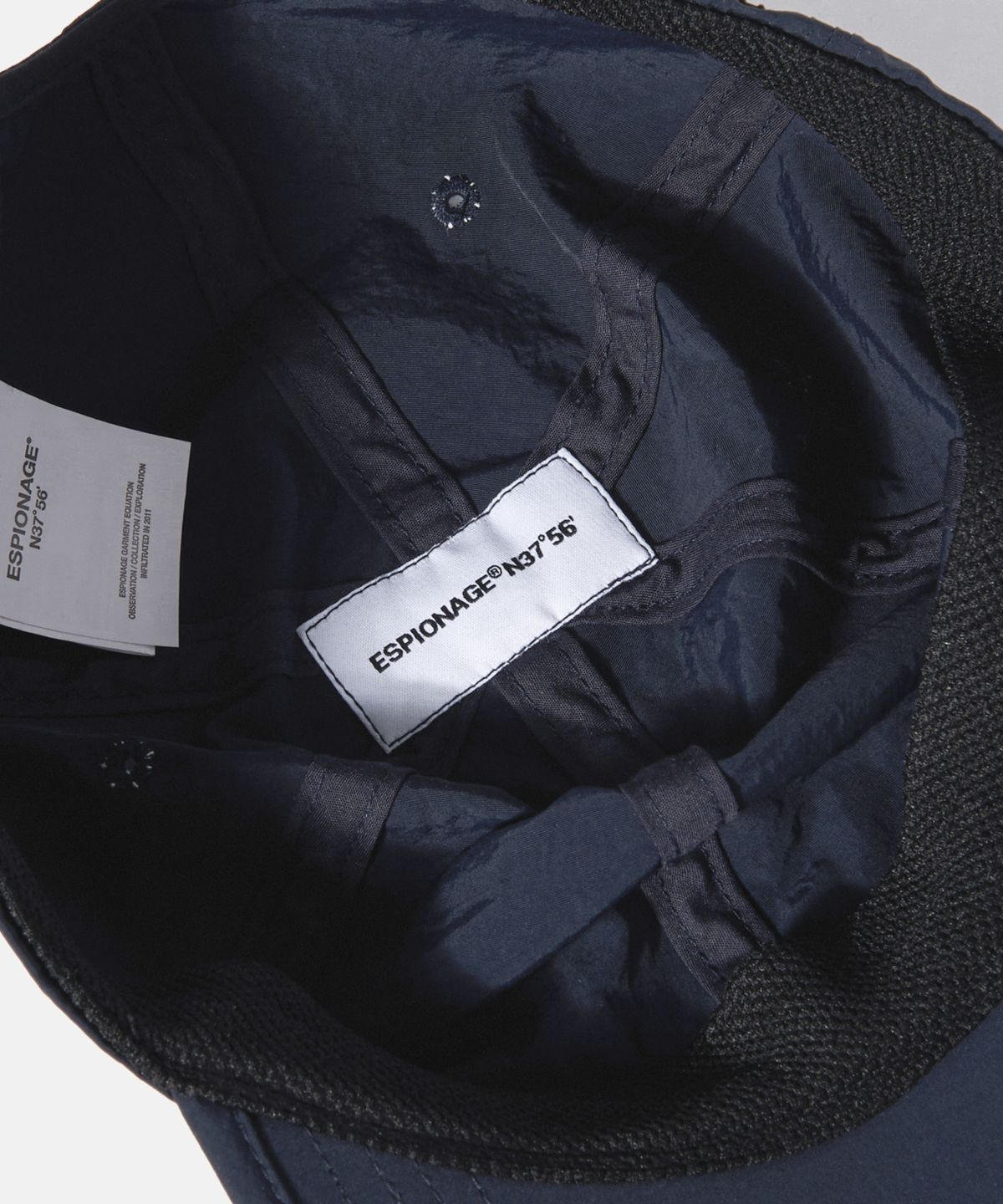 에스피오나지(ESPIONAGE) Nylon Hiking Cap Navy