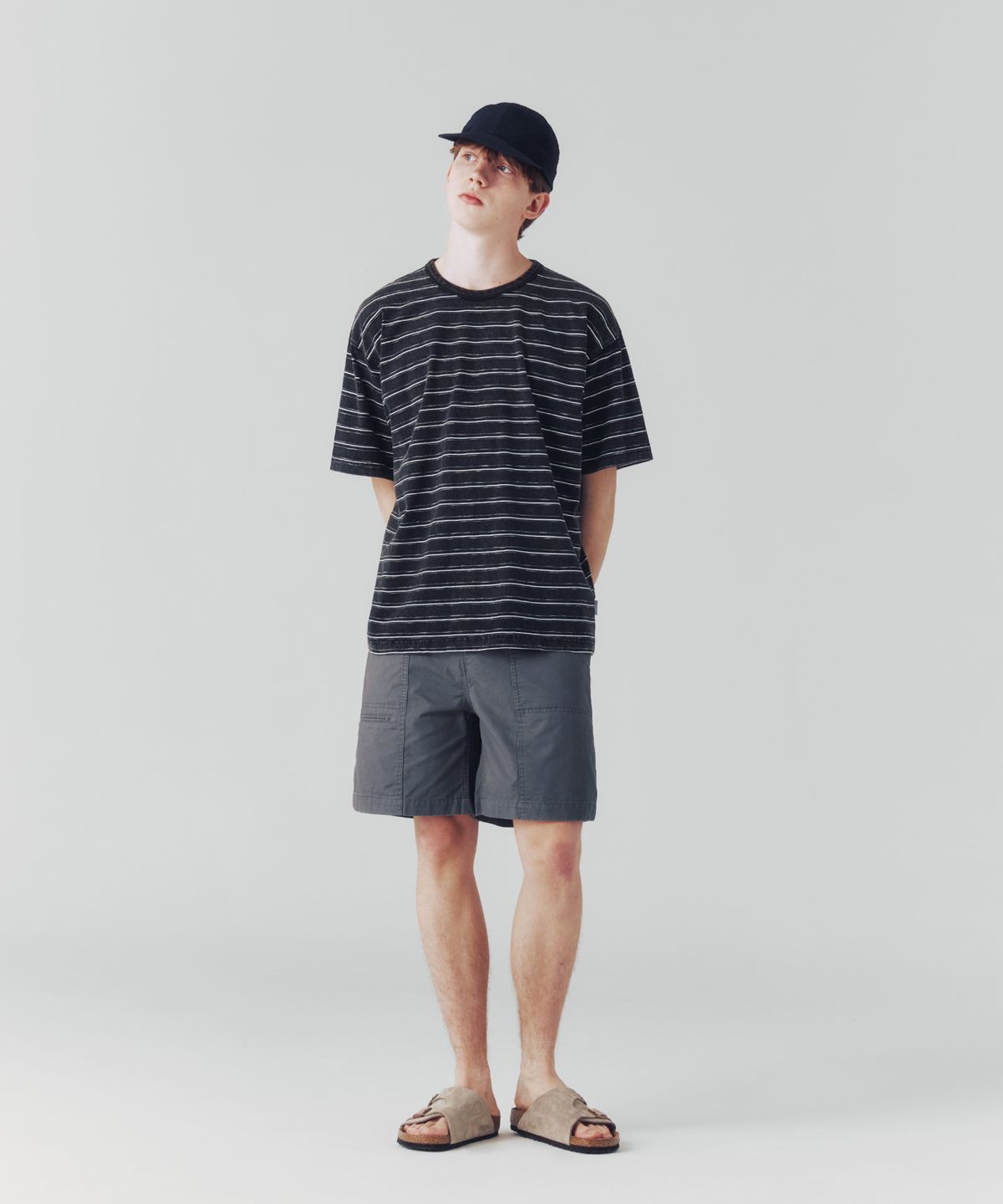 에스피오나지(ESPIONAGE) Nylon Hiking Cap Navy