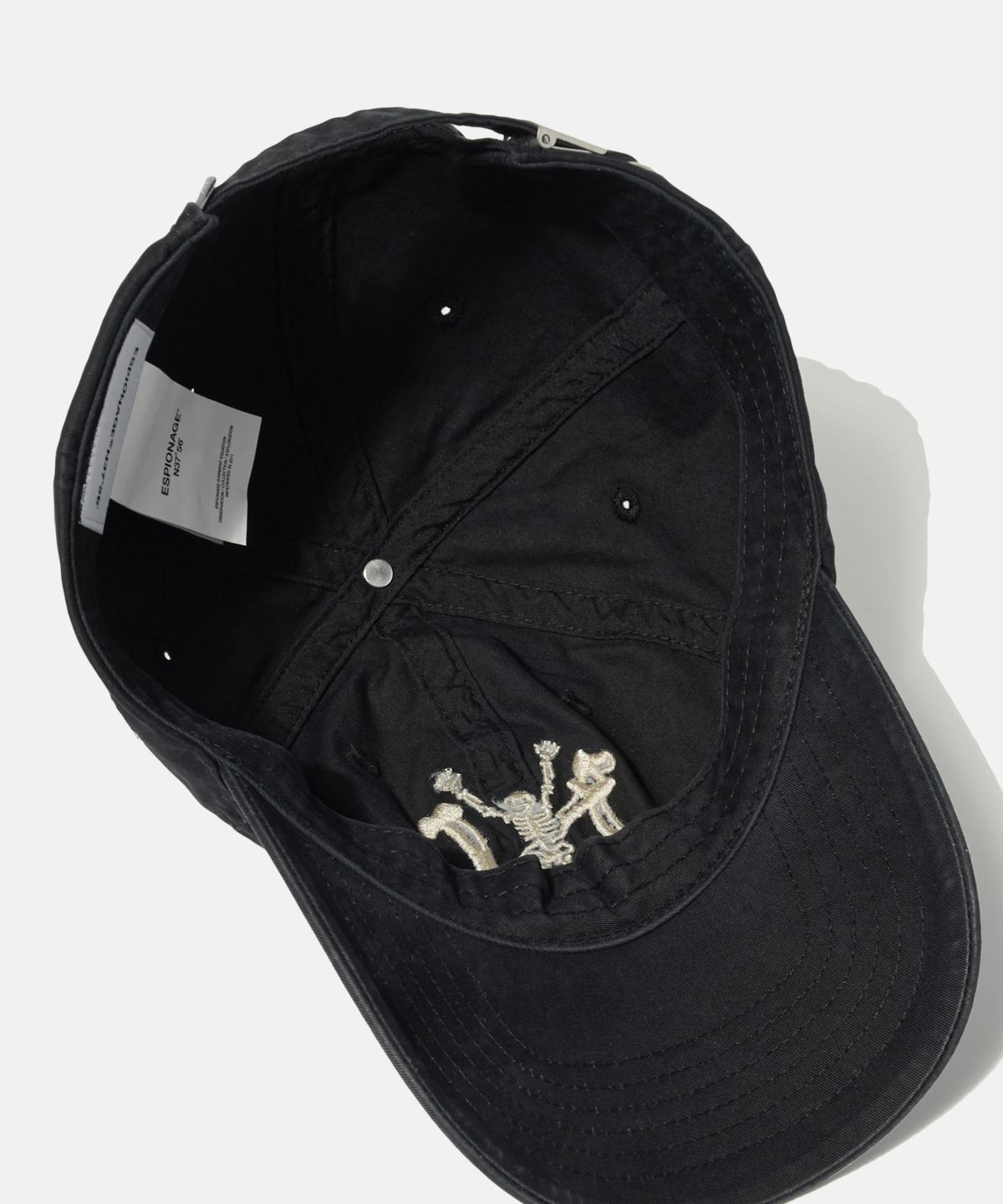 에스피오나지(ESPIONAGE) NY Skeletons Ball Cap Black