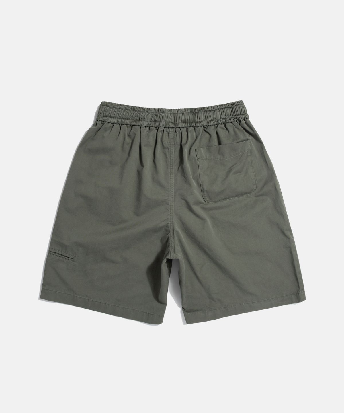 에스피오나지(ESPIONAGE) Wide Officer Shorts Dark Grey