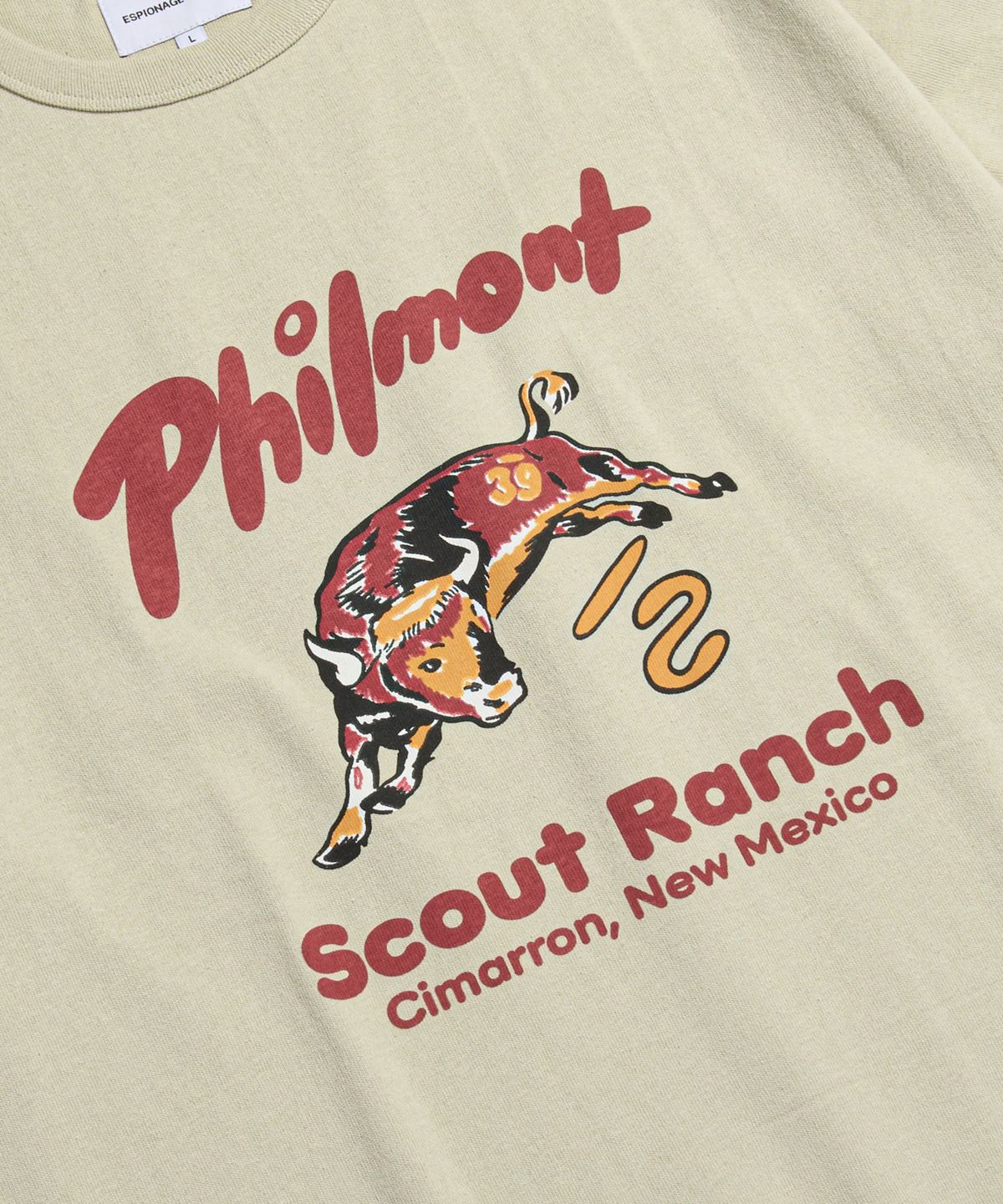 에스피오나지(ESPIONAGE) Philmont SR Heavyweight Tee Sand